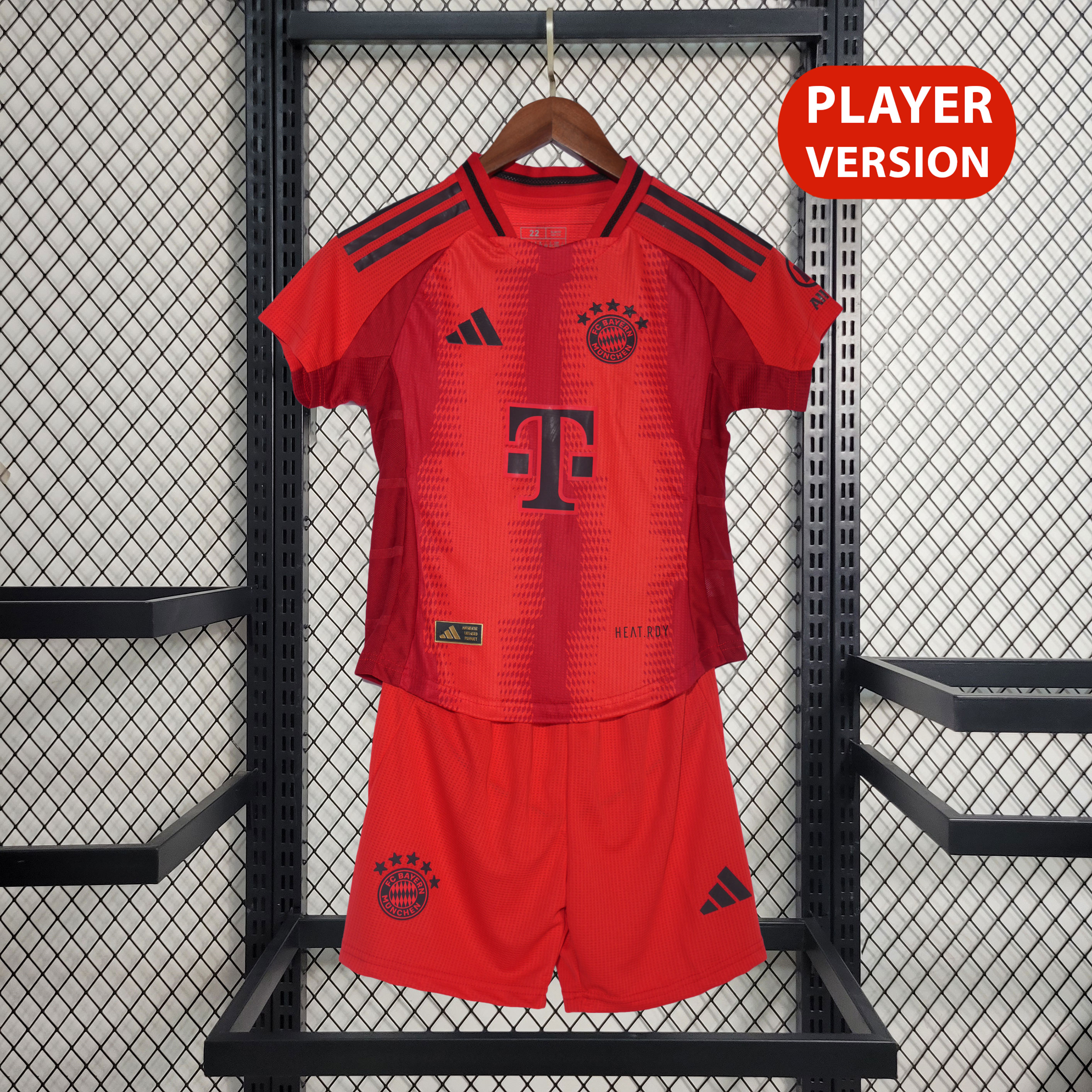 SIUjerseys-Bayern Munich 24-25 Home Kids Kit - Player Version