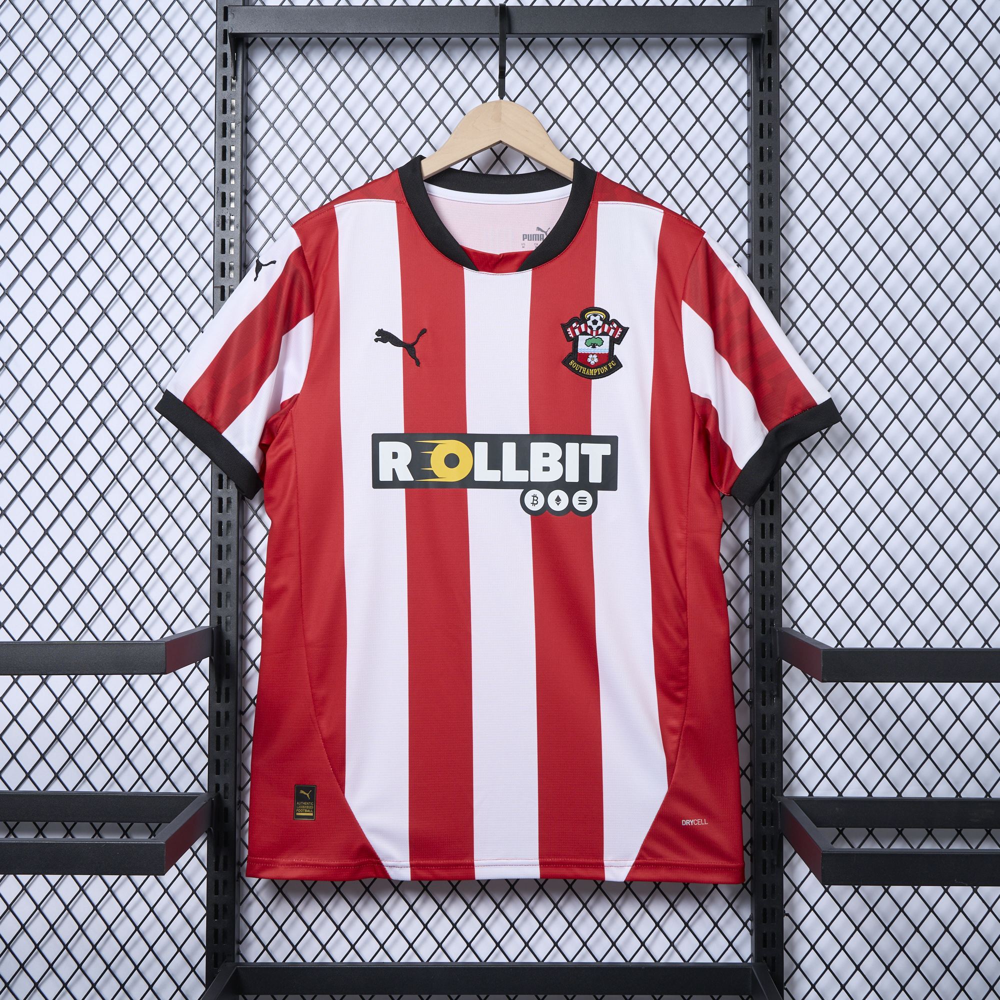 unitedfutballjersey-Southampton 24-25 Home Stadium Jersey - Fans Version