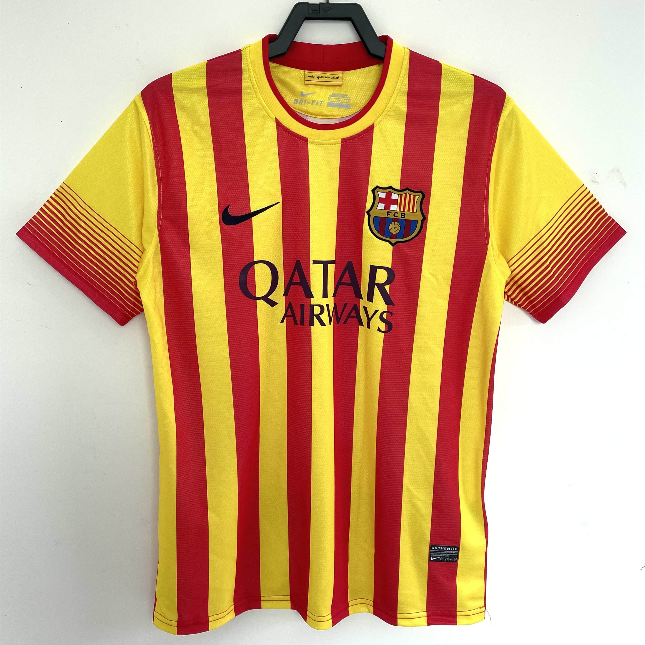 SIUjerseys-Retro Barcelona 13-14 Away Jersey