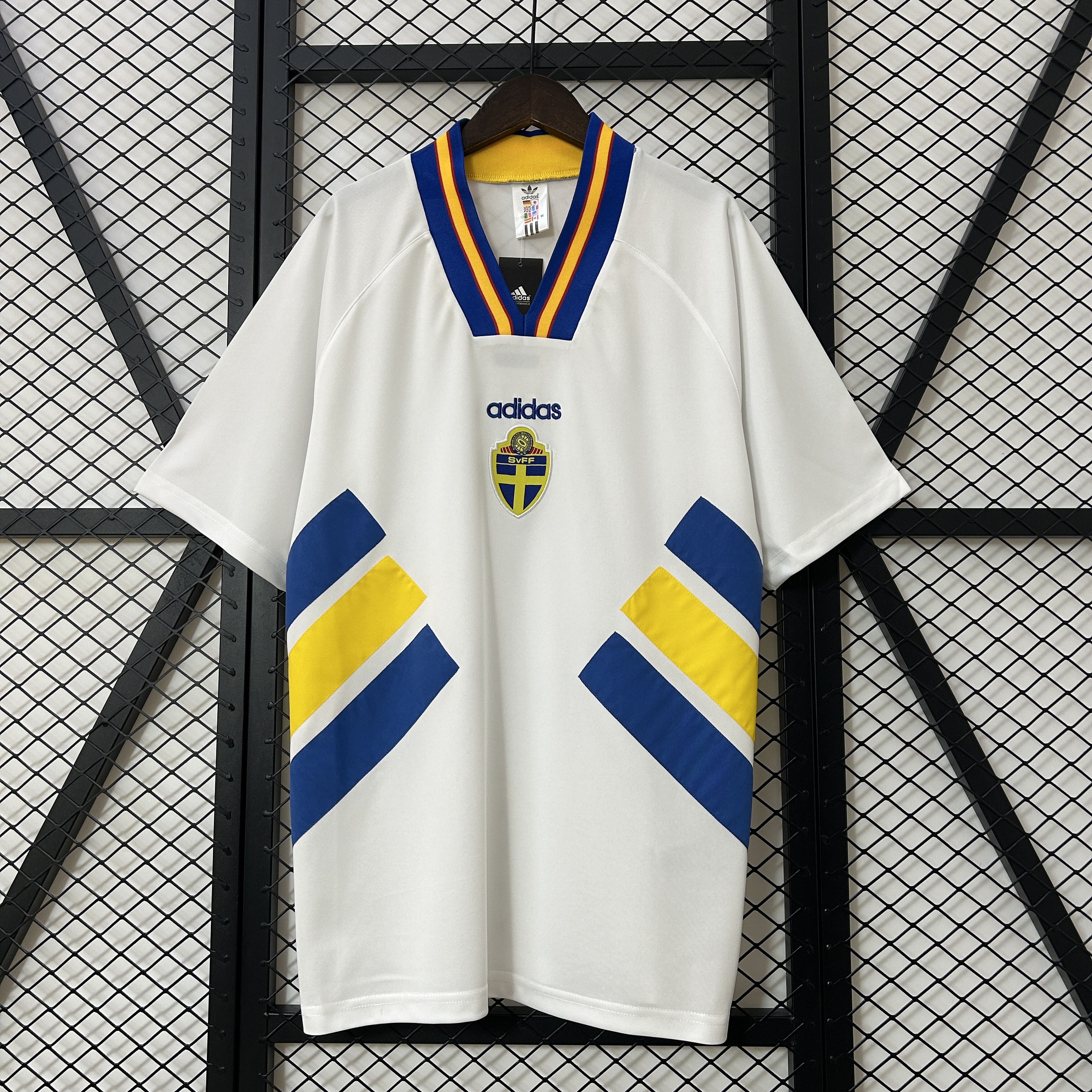 SIUjerseys-Retro Sweden 1994 Away Jersey