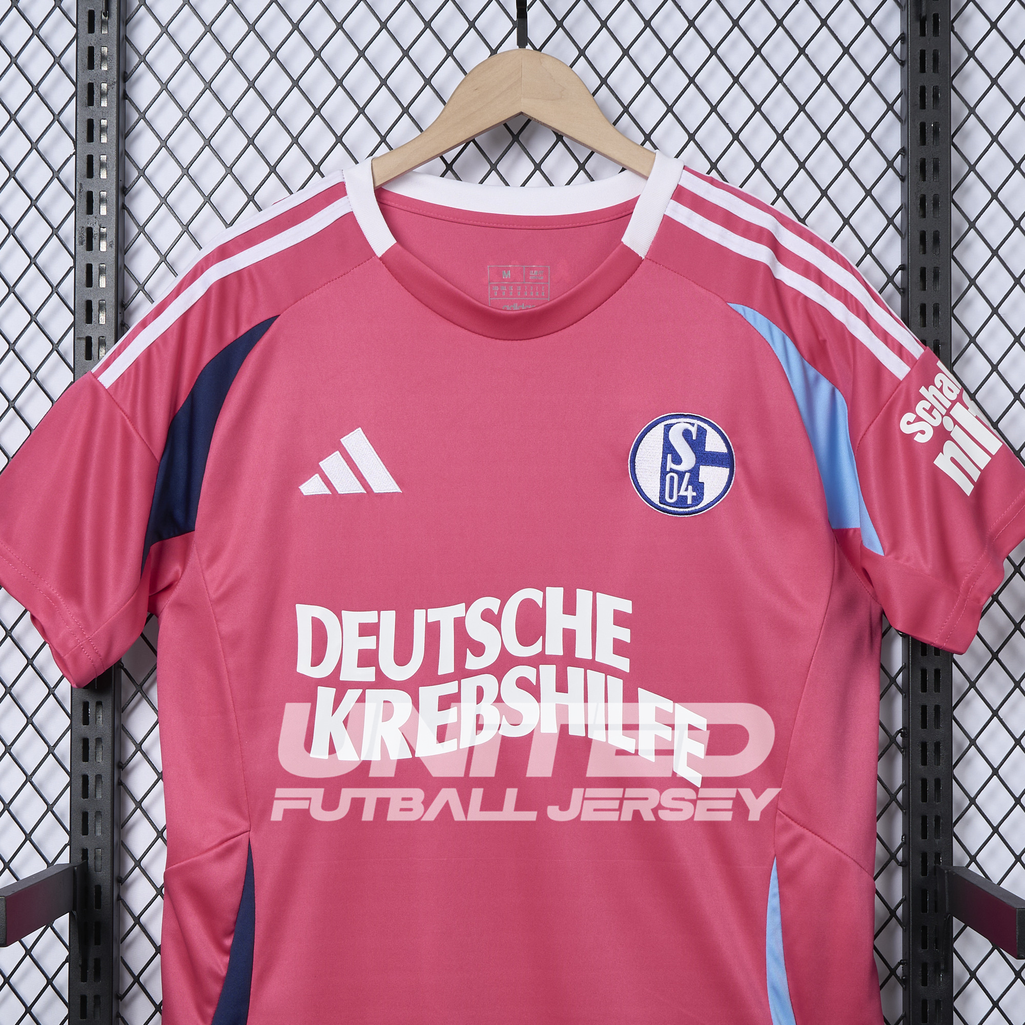 unitedfutballjersey-Schalke 04 24-25 GK Pink October Jersey - Fans Version