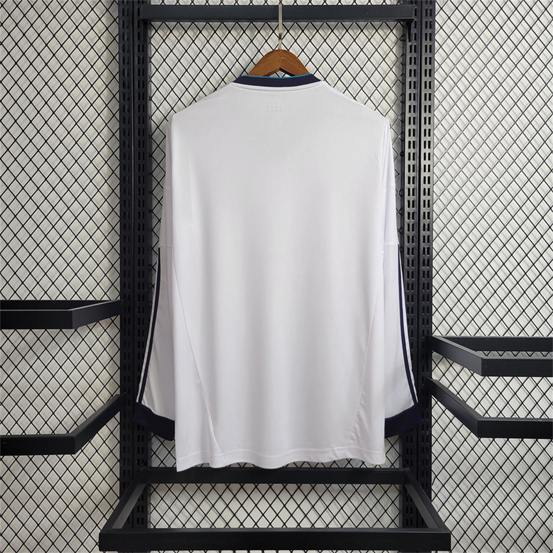 SIUjerseys-Retro Real Madrid 12-13 Home Long Sleeve Jersey