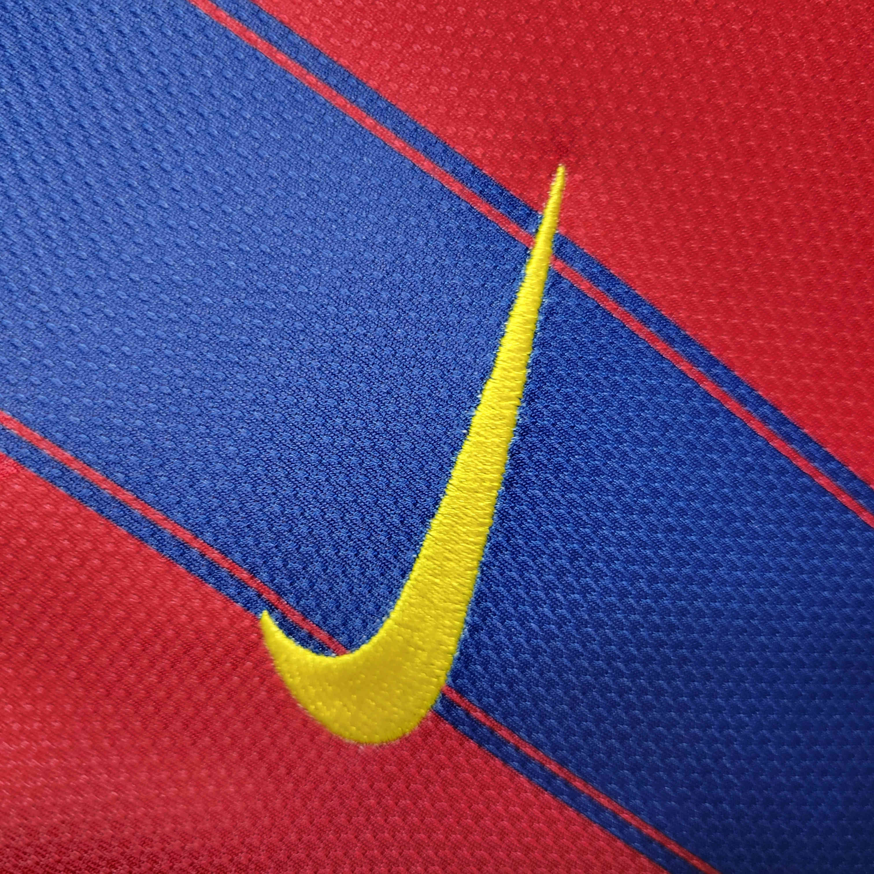 SIUjerseys-Retro Barcelona 09-10 Home Stadium Jersey