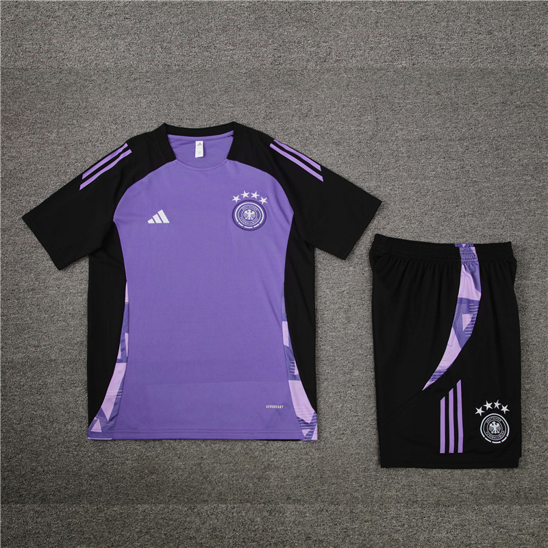 SIUjerseys-Germany 2024 Short-Sleeve Training Set - Purple