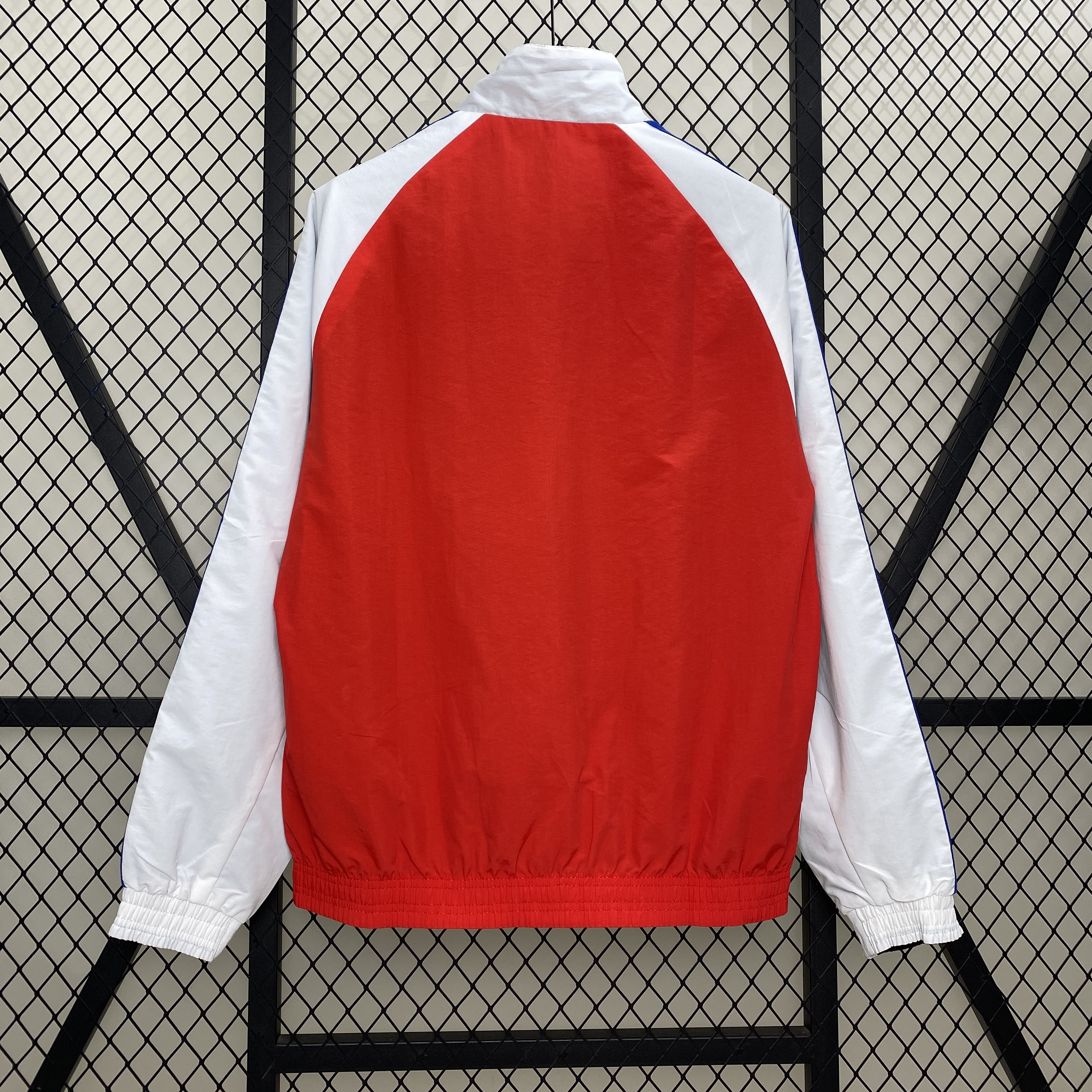 SIUjerseys-Arsenal 24-25 Double Sided Reversible Windbreaker - Home & Away Jersey Style