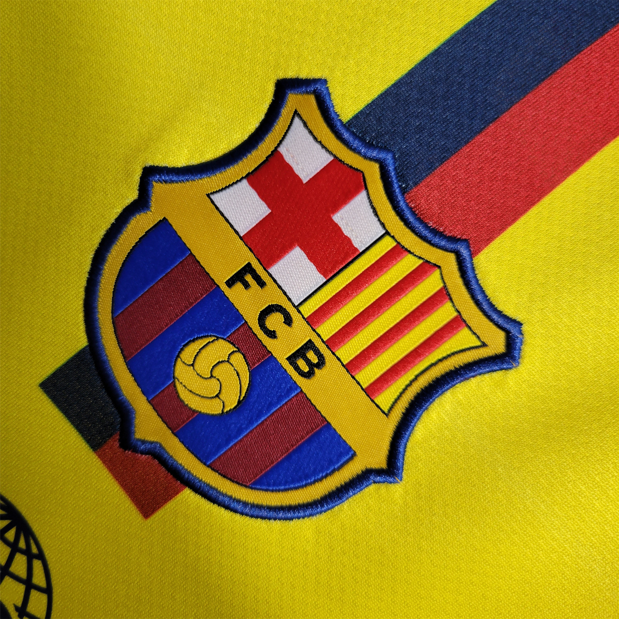 SIUjerseys-Retro Barcelona 08-09 Away Stadium Long Sleeve Jersey