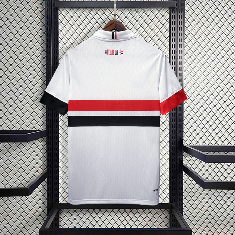 unitedfutballjersey-Sao Paulo 2024 Home Stadium Jersey - Fans Version