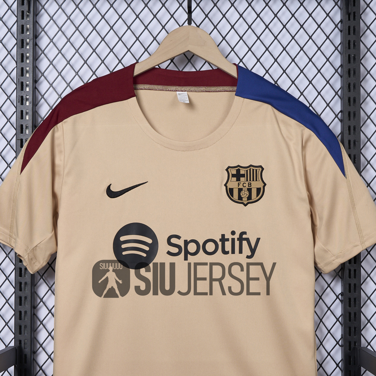 SIUjerseys-Barcelona 24-25 Frick Same Style Coach Training Shirt - Gold
