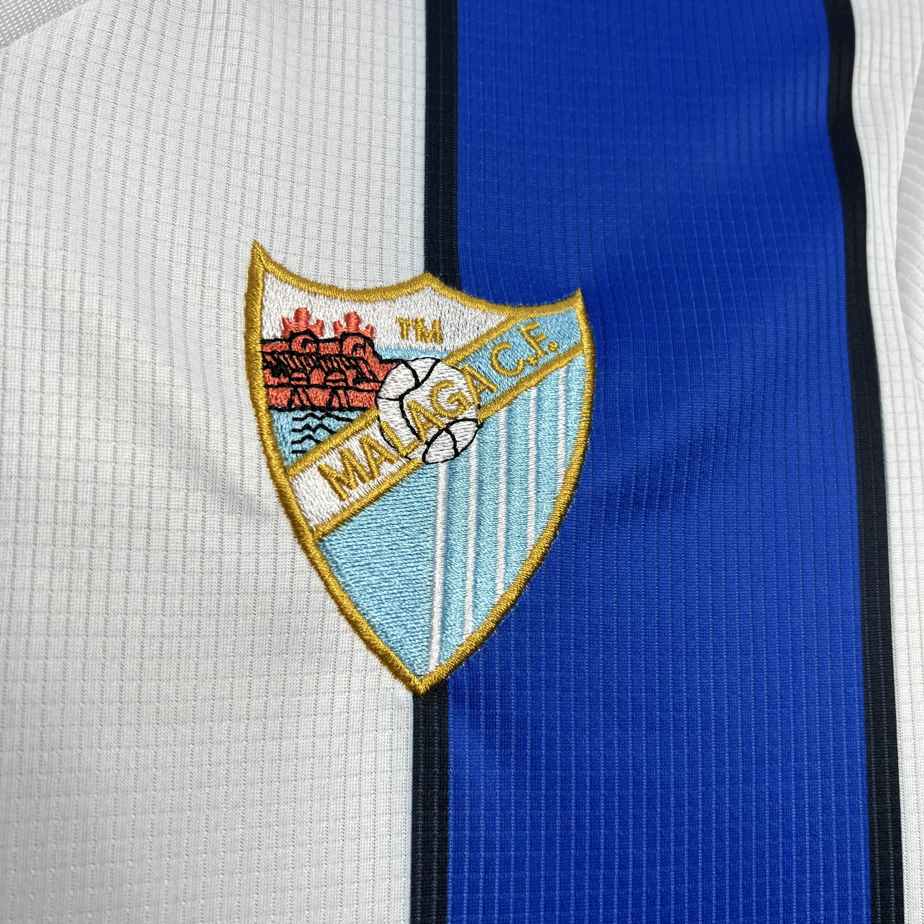 unitedfutballjersey-Retro Málaga 1998-99 Home Jersey