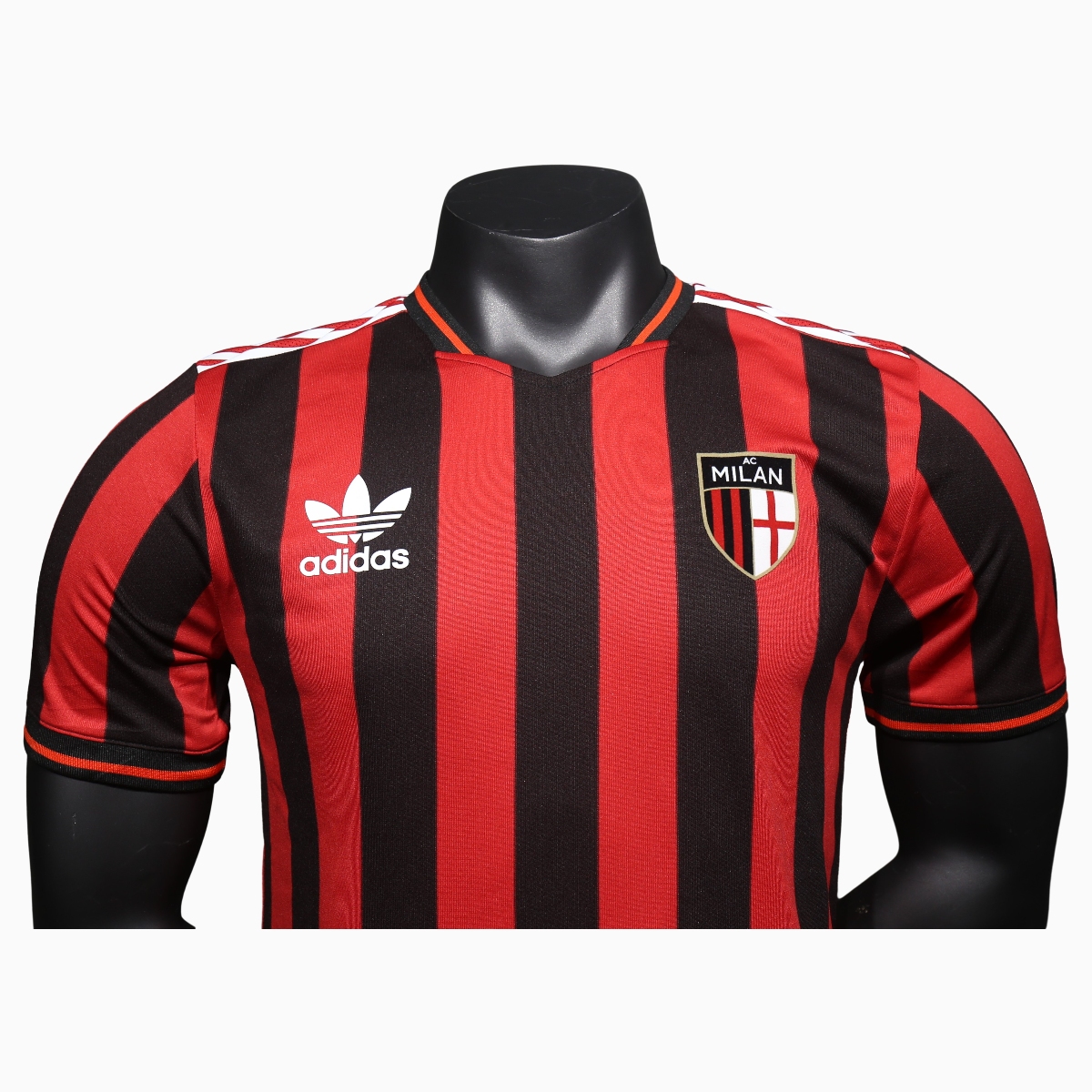 SIUjerseys-AC Milan 24-25 Trefoil Vintage Unsponsored Special Jersey