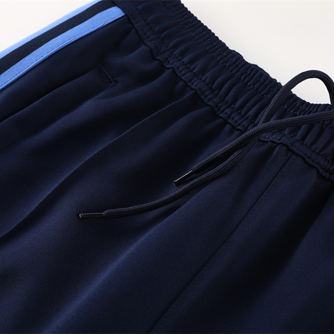 unitedfutballjersey-Colombia 2024 100th Anniversary 24-25 Jacket Training Tracksuit - Deep Blue