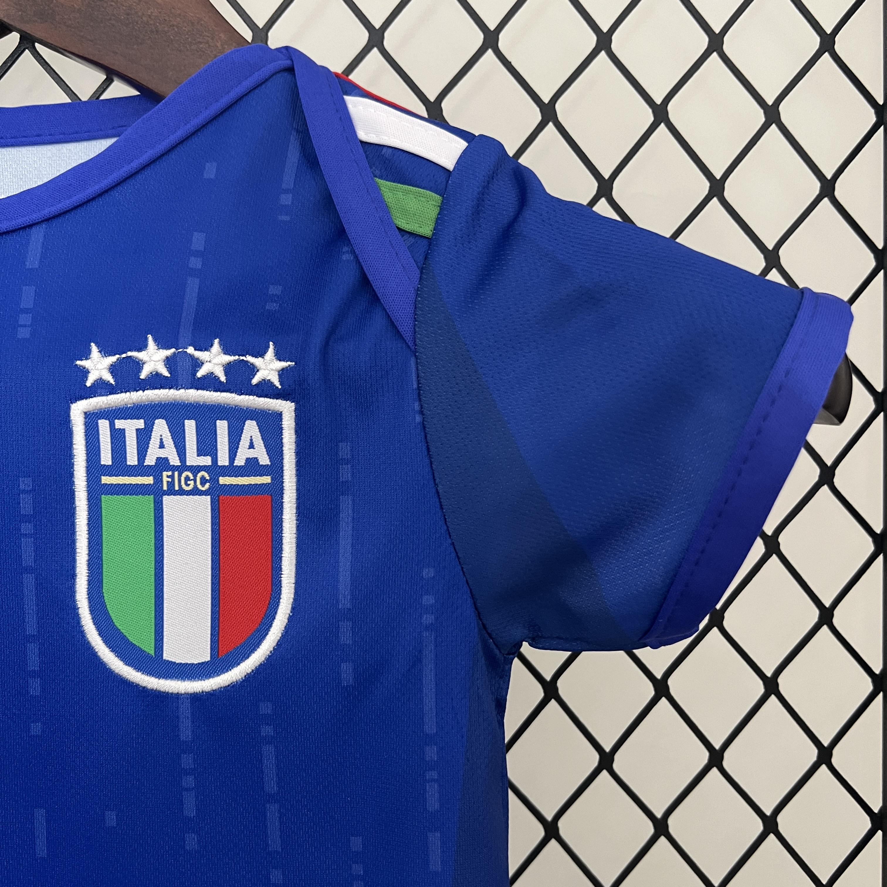 SIUjerseys-Italy 2024 Home Baby Crawling Suit