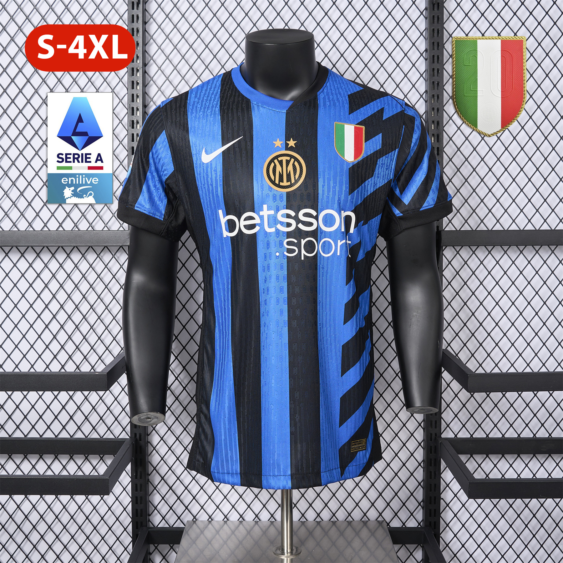 SIUjerseys-Inter Milan 24-25 Home Stadium Jersey - Player Version