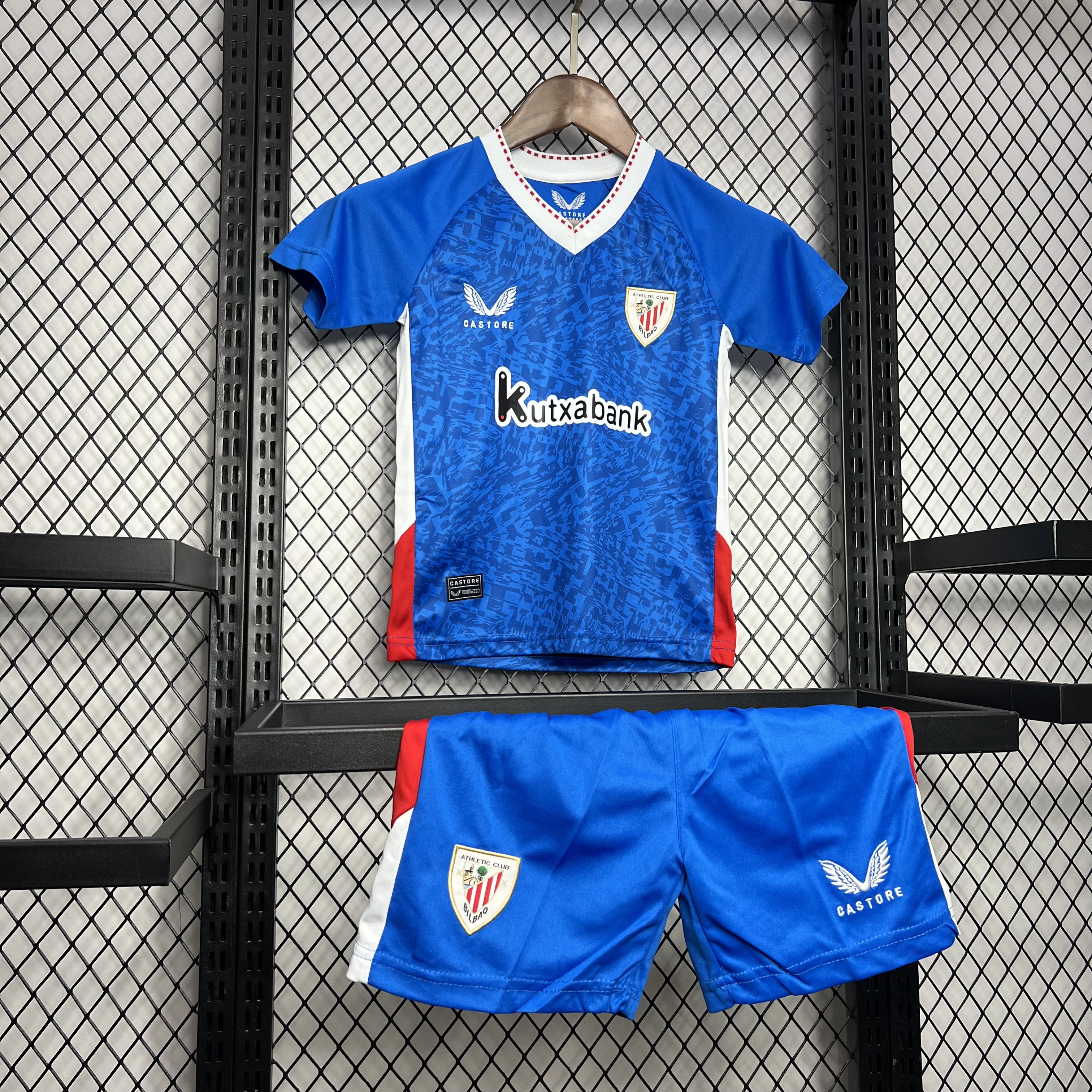 SIUjerseys-Athletic Bilbao 24-25 Away Kids Kit