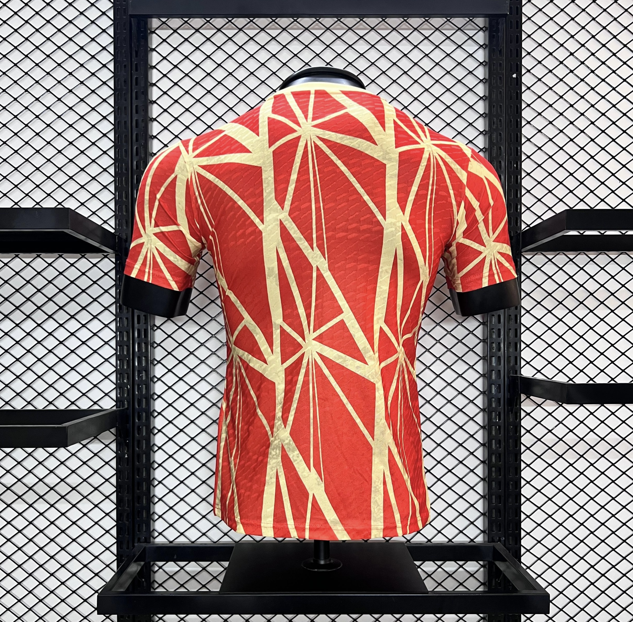 SIUjerseys-Bayern Munich 24-25 Red Pre-Match Training Jersey - Player Version