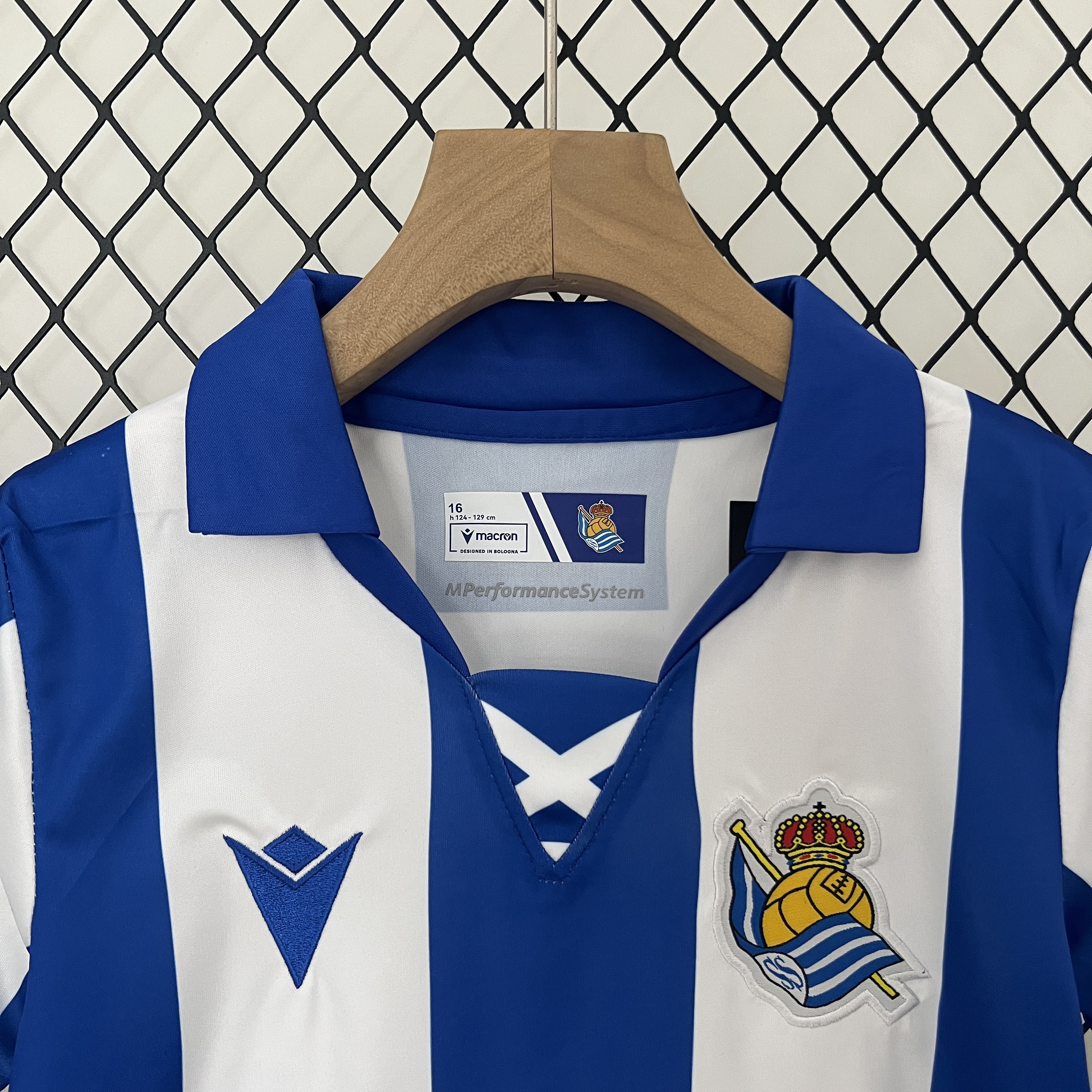 SIUjerseys-Real Sociedad 24-25 Home Stadium Kids Kit