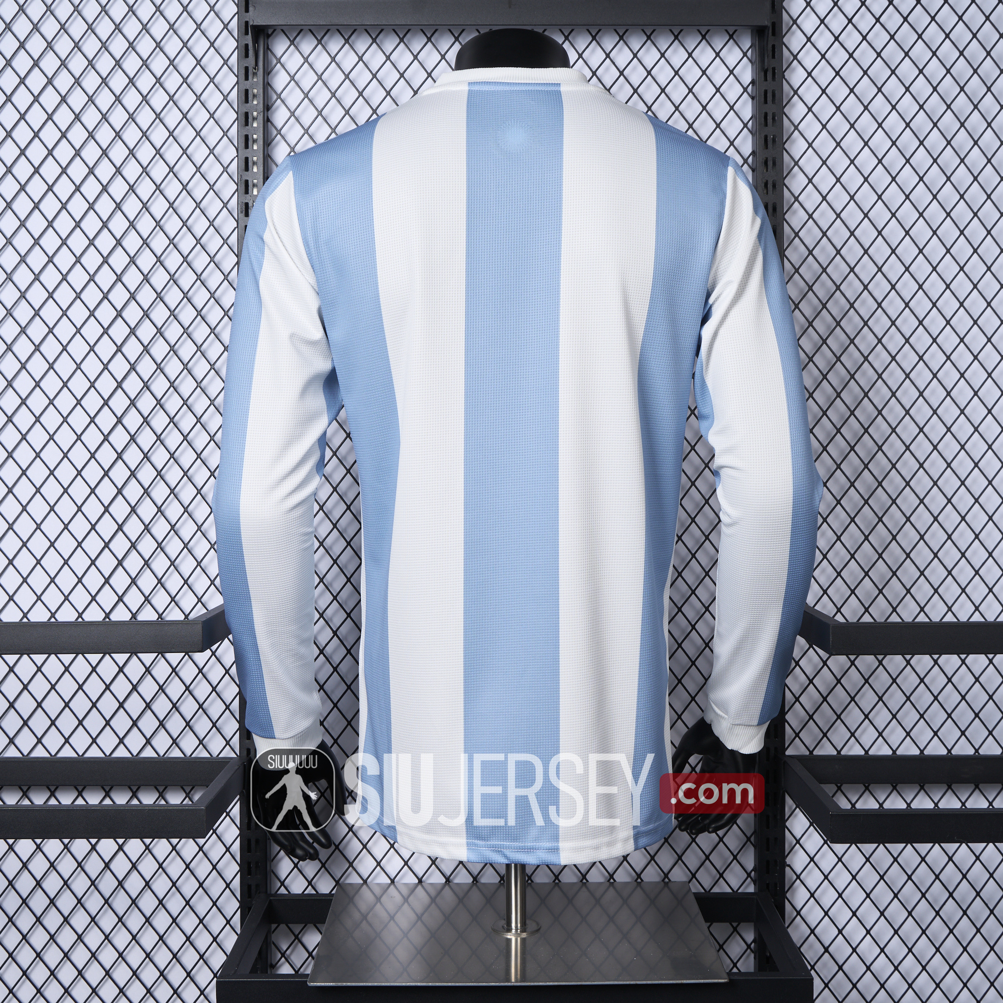 SIUjerseys-Argentina 24-25 Adi 50 Years Anniversary Long Sleeve Jersey - Player Version