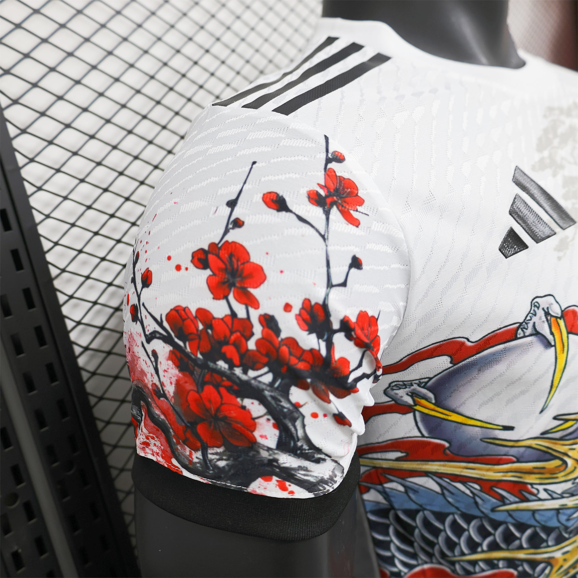 SIUjerseys-Japan 2024 White Dragon Special plum bossom Edition Jersey - Player Version