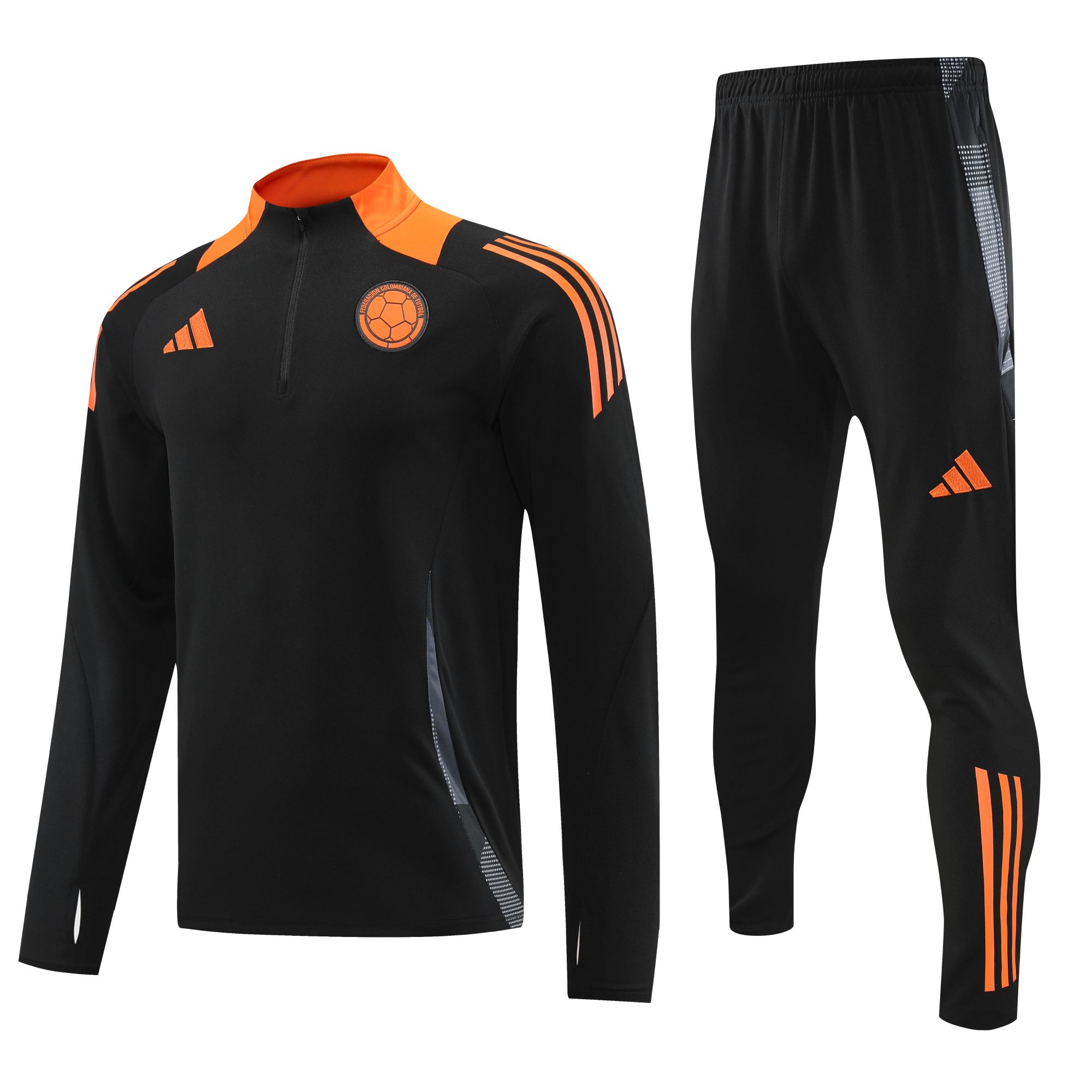 SIUjerseys-Colombia 2024 Long Sleeve Training Set - Black
