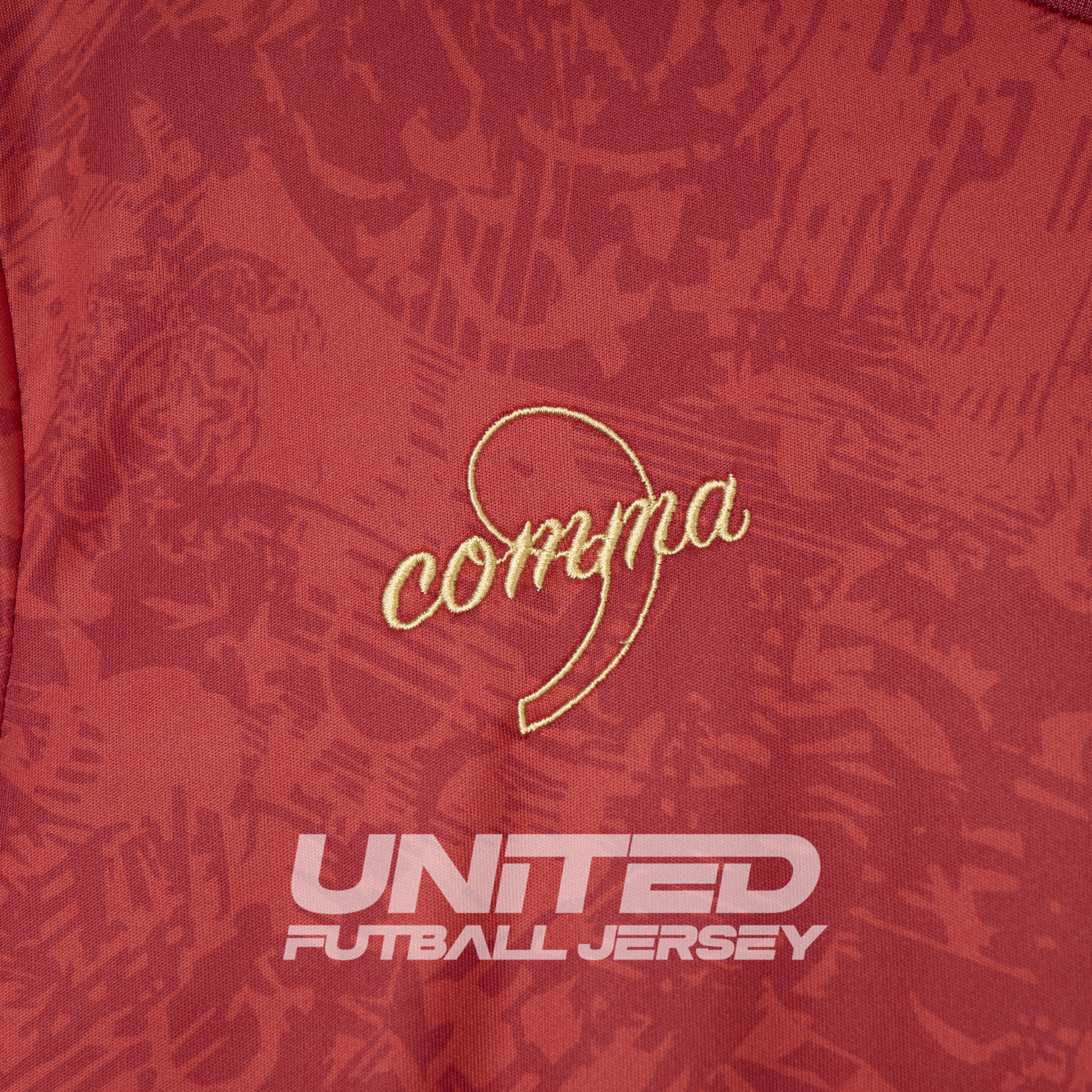 unitedfutballjersey-Spain 2024-25 COMMA Red Special Edition Jersey - Fans Version