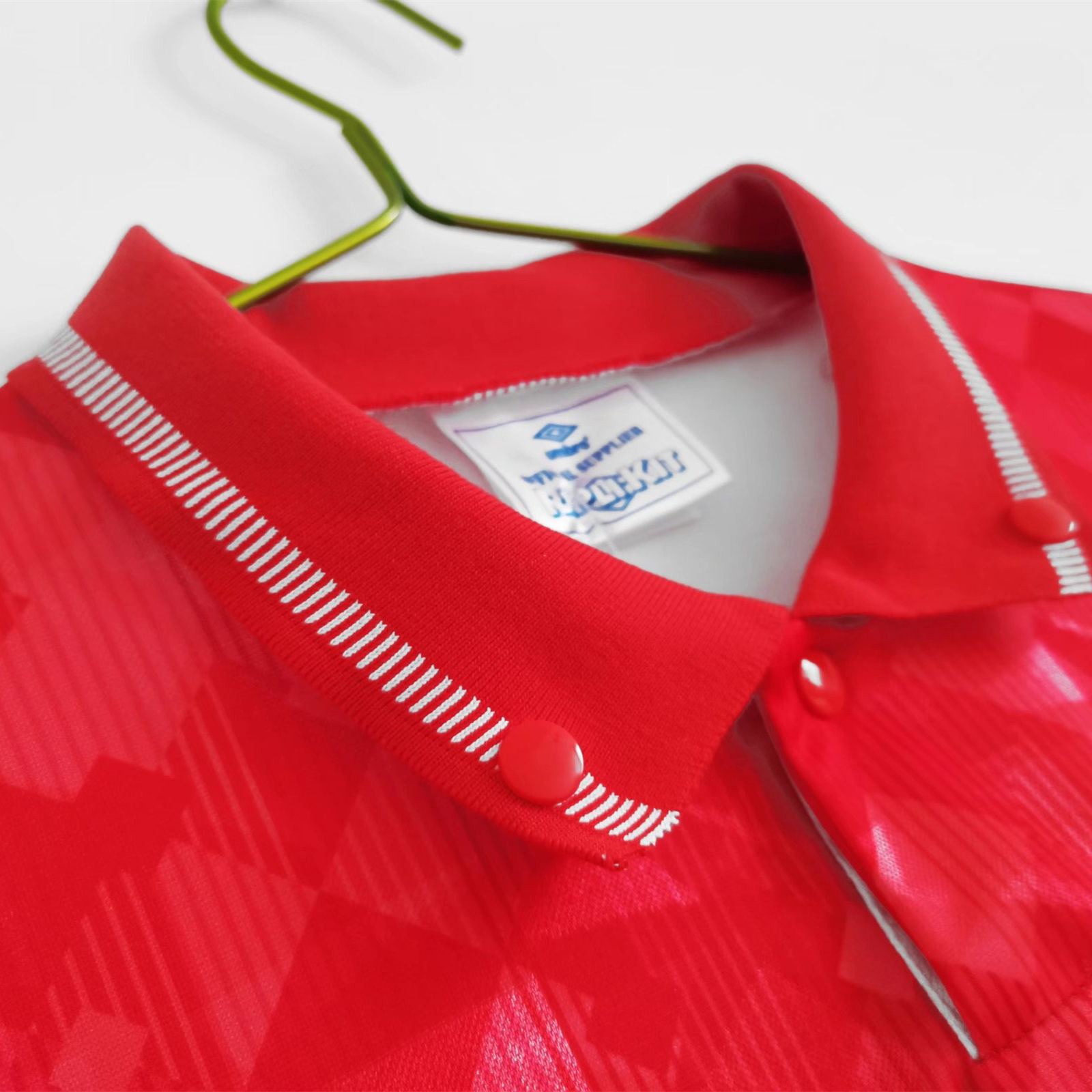 SIUjerseys-Retro Wales 1990 Home Stadium Jersey