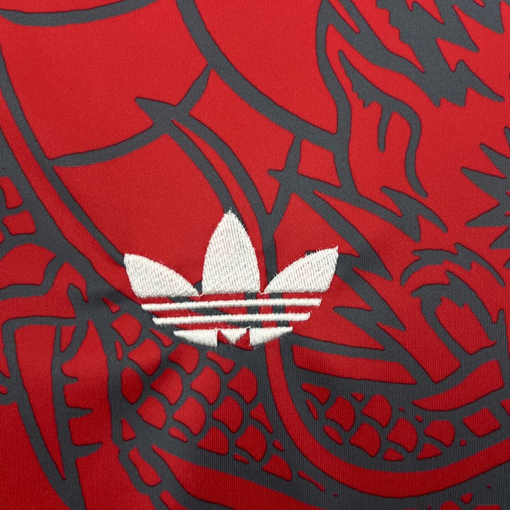 unitedfutballjersey-Real Madrid 24-25 Red & Black Dragon Special Edition Jersey