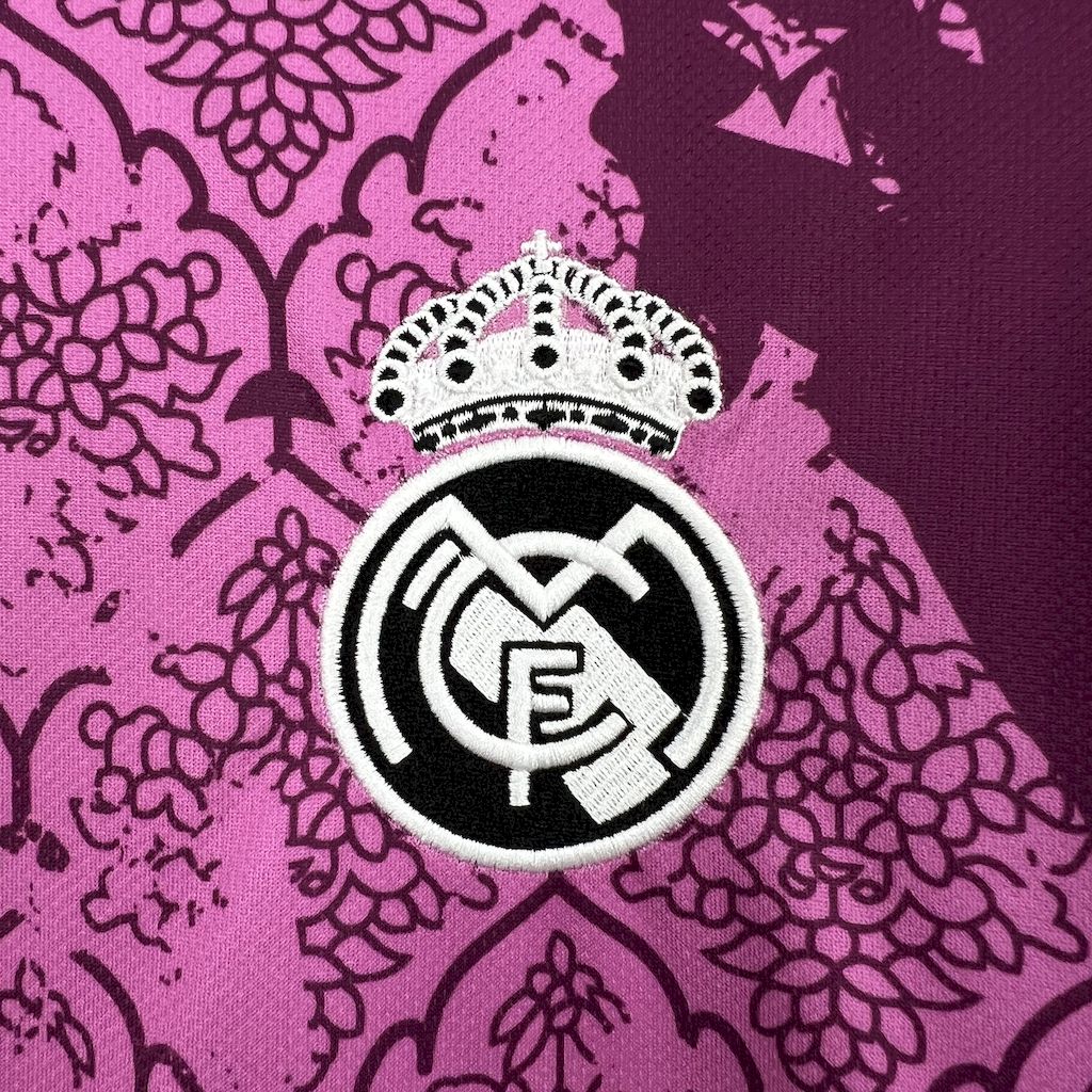 unitedfutballjersey-Real Madrid 24-25 Pink & Purple Special Edition Jersey