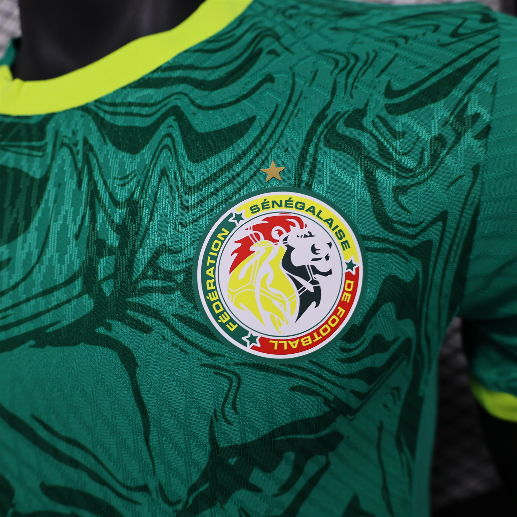 Higojerseys-Senegal 24-25 Away Green Jersey - Player Version