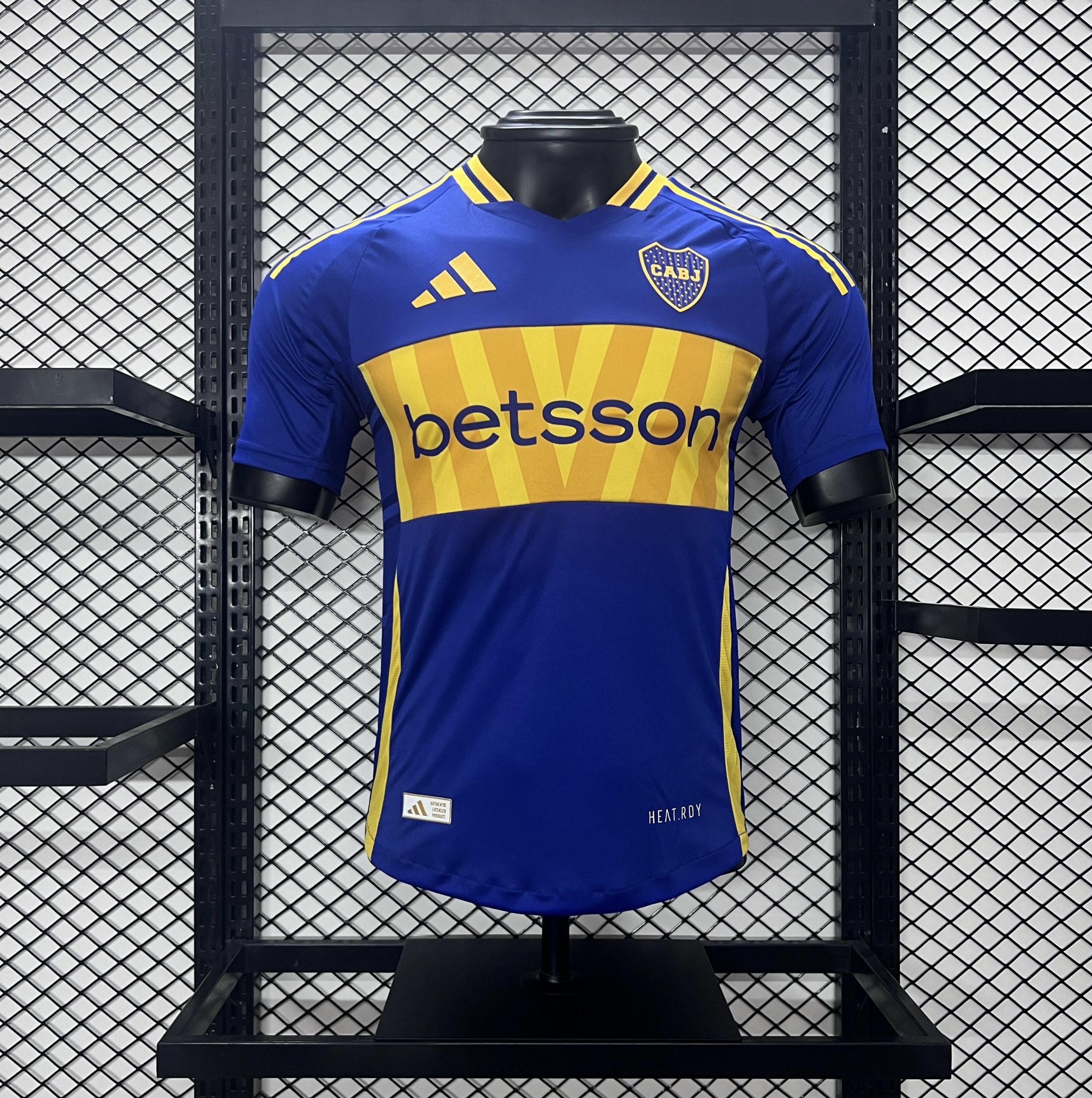 ManixJersey.com | Boca Juniors 24-25 Home Stadium Jersey - Player Version -Customize Name, Number and Patch | Worldwide Shipping