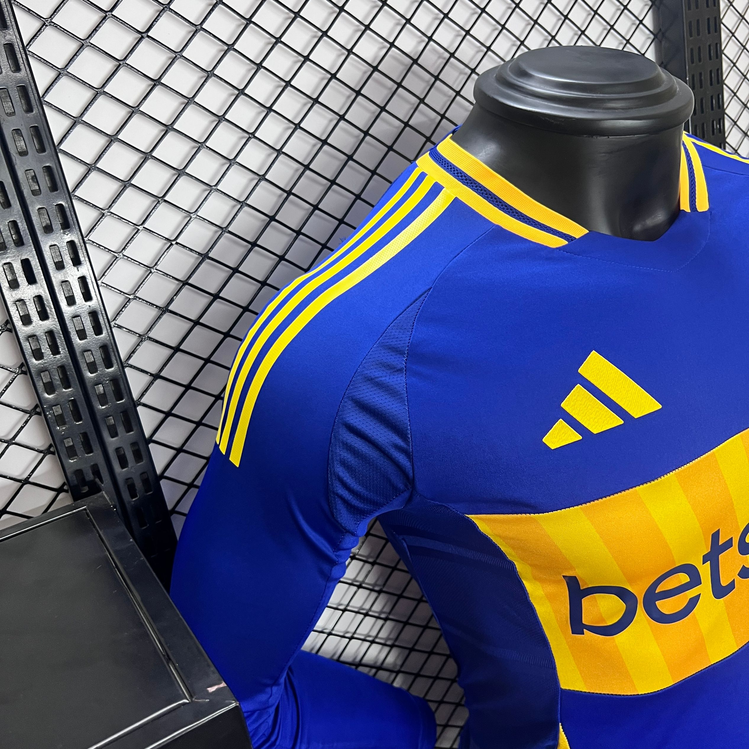 SIUjerseys-Boca Juniors 24-25 Home Long Sleeve Jersey - Player Version