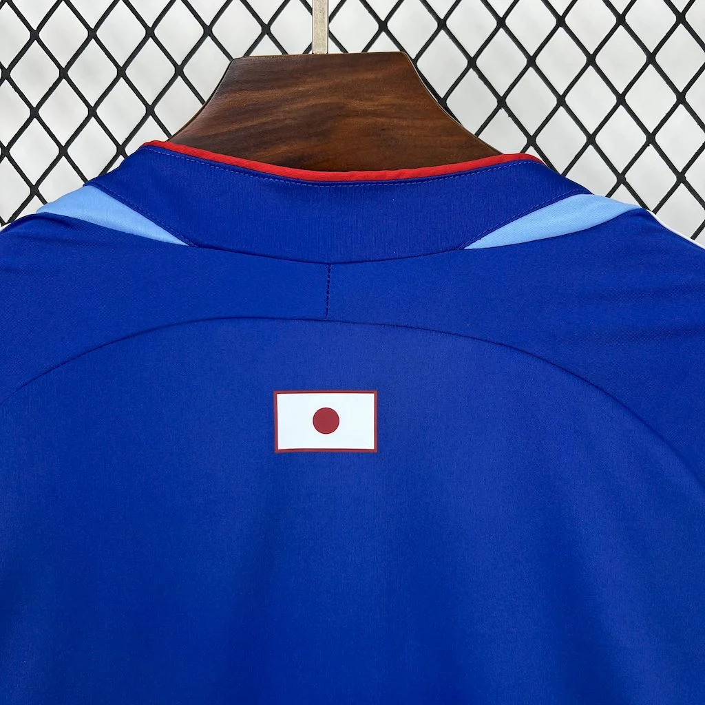 SIUjerseys-Retro Japan 2006 Home Long Sleeves Jersey