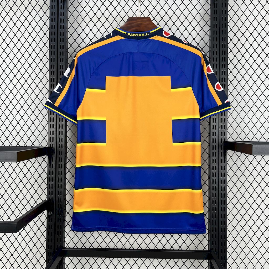 SIUjerseys-Retro Parma 2001-02 Home Jersey - Fans Version