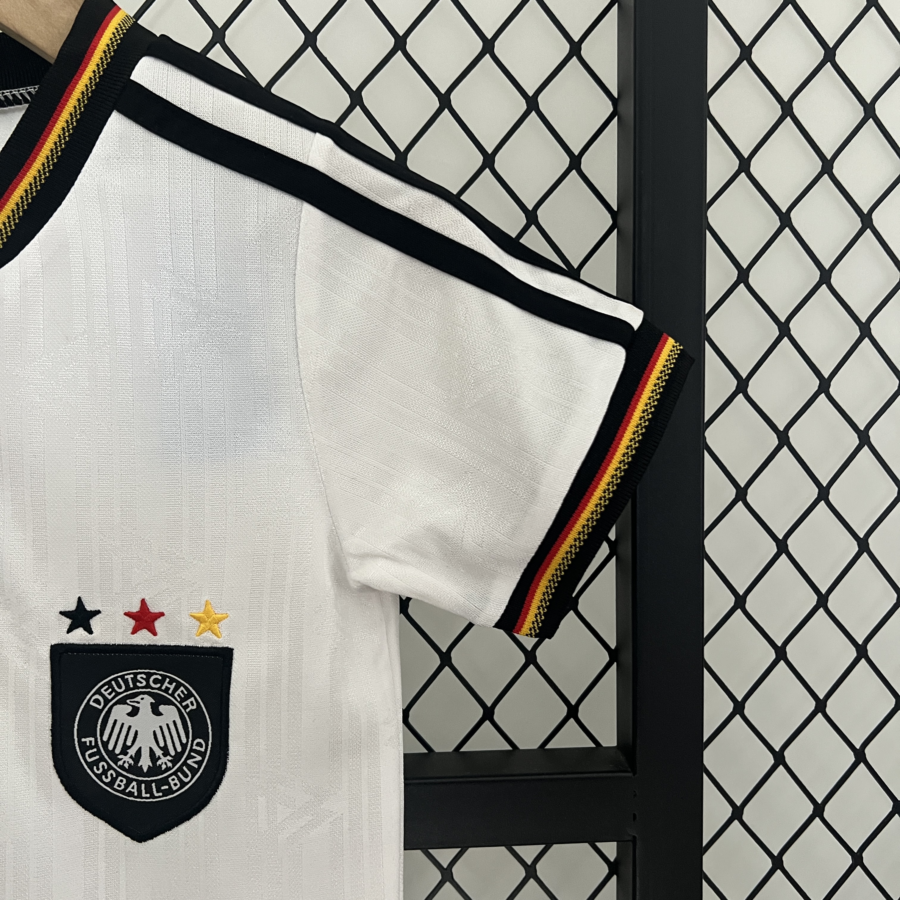 SIUjerseys-Retro Germany 1996 Home Stadium Kids Kit