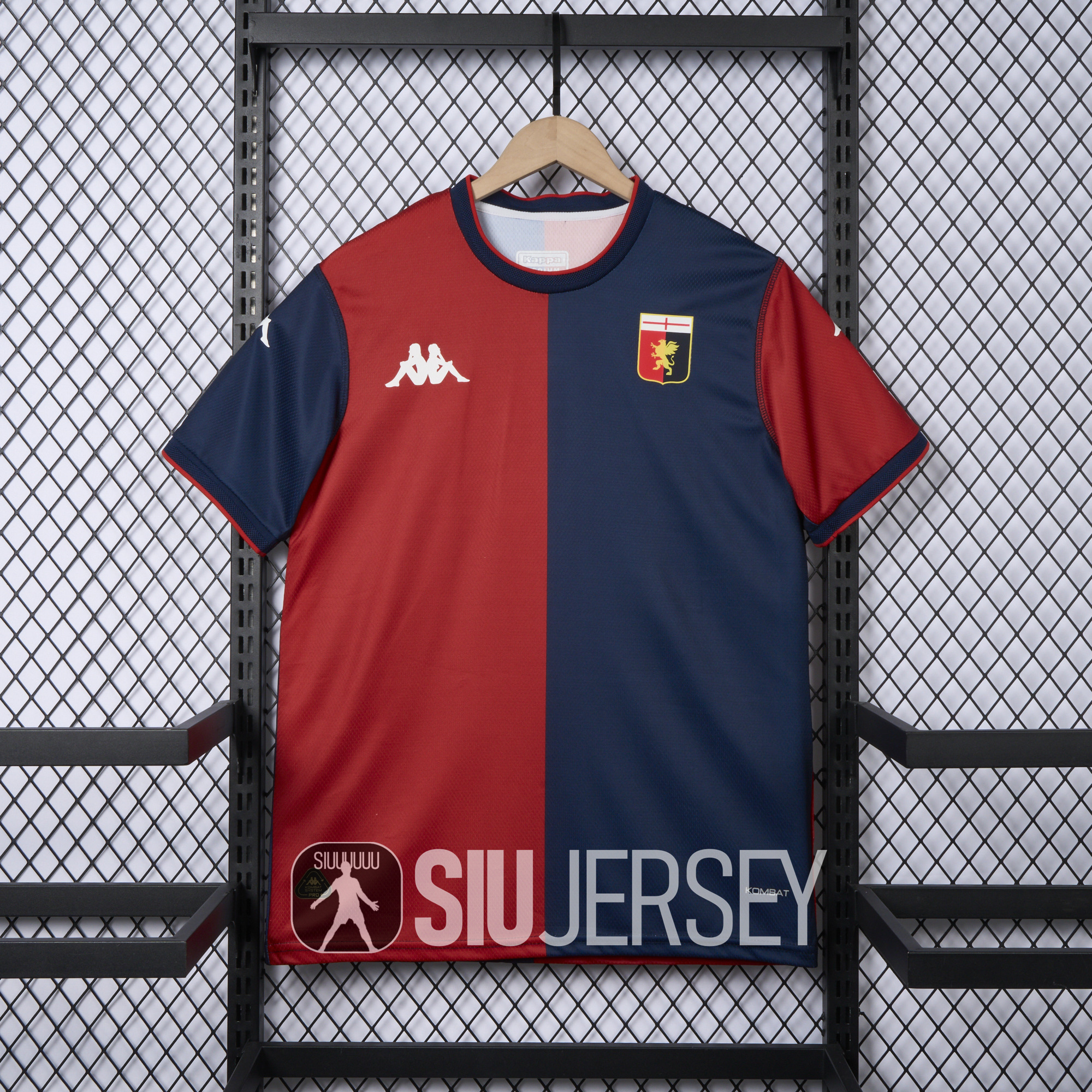 SIUjerseys-Genoa 24-25 Home Unsponsored Jersey - Fans Version