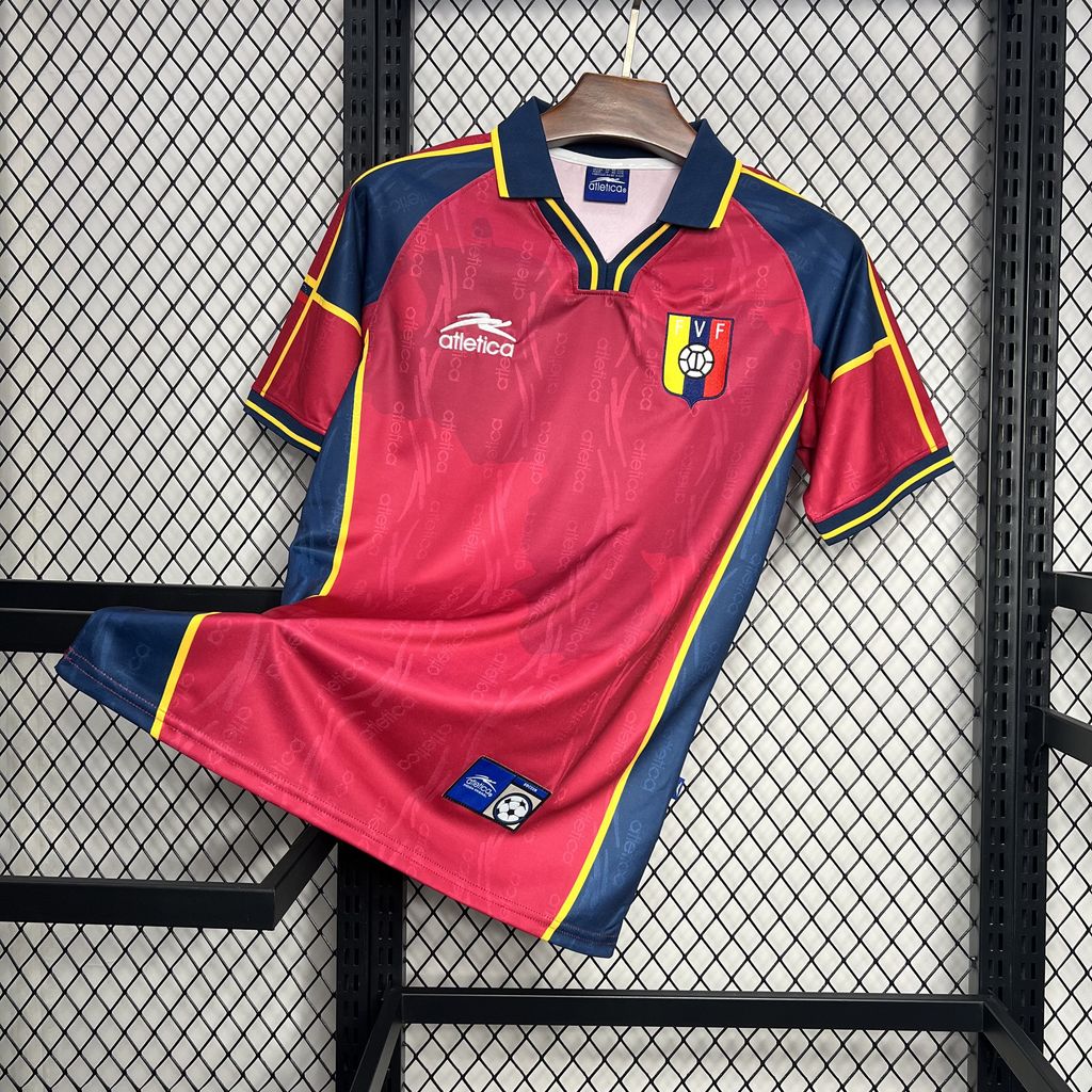 SIUjerseys-Retro Venezuela 2000 Home Stadium Jersey
