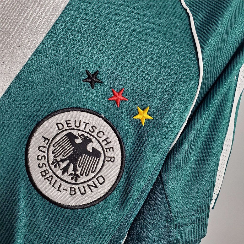 SIUjerseys-Retro Germany 1998 Away Stadium Jersey