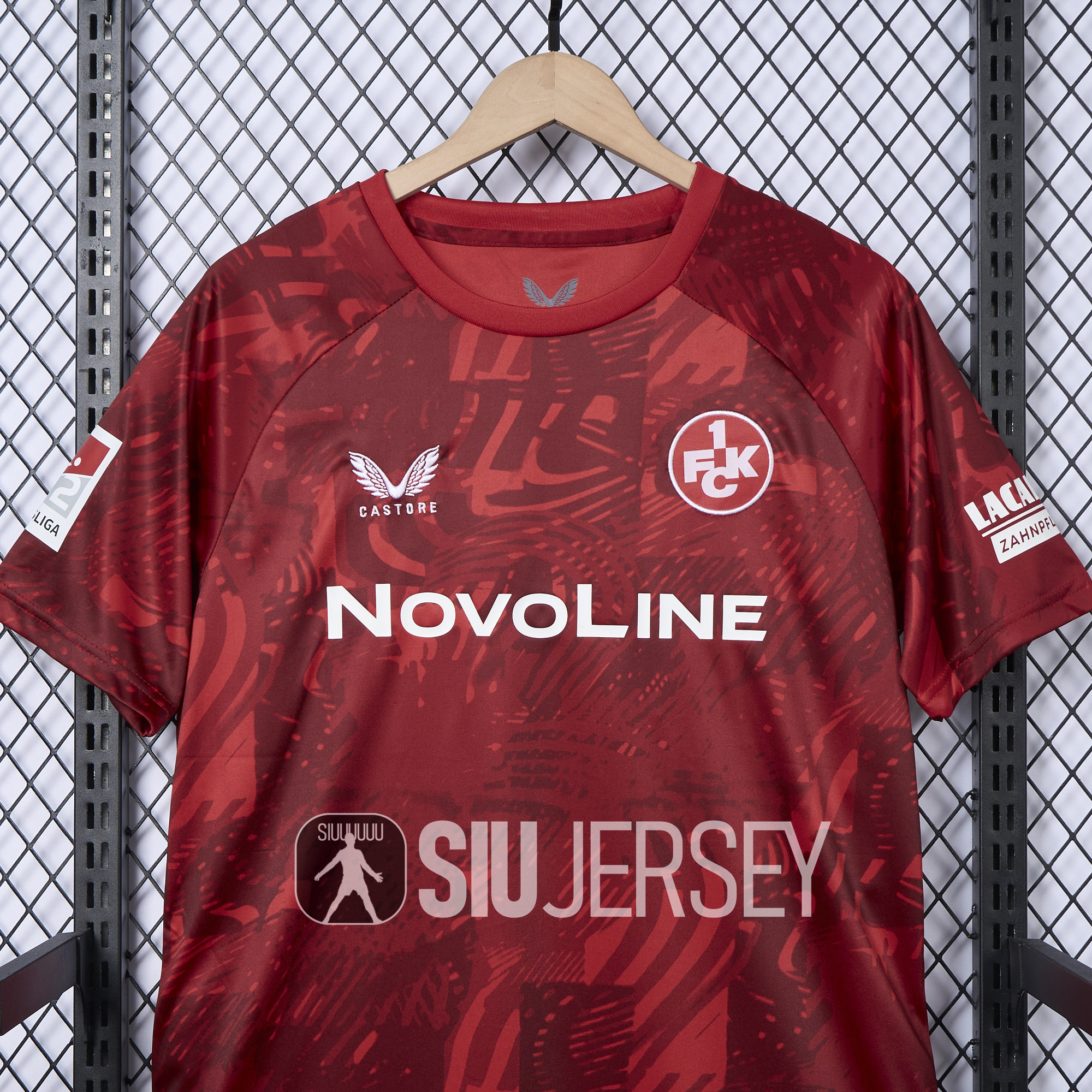 SIUjerseys-Kaiserslautern 24-25 Home Jersey - Fans Version