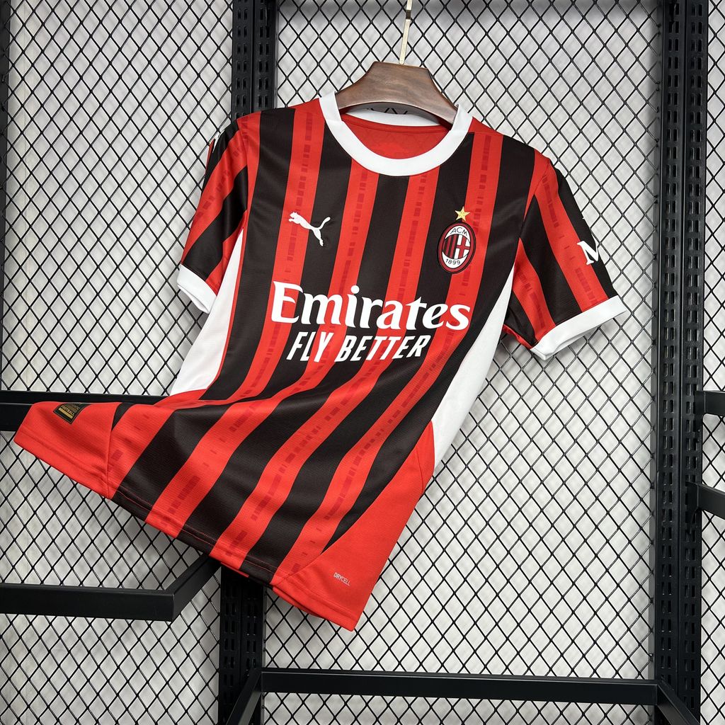 SIUjerseys-AC Milan 24-25 Home Stadium Jersey - Fans Version