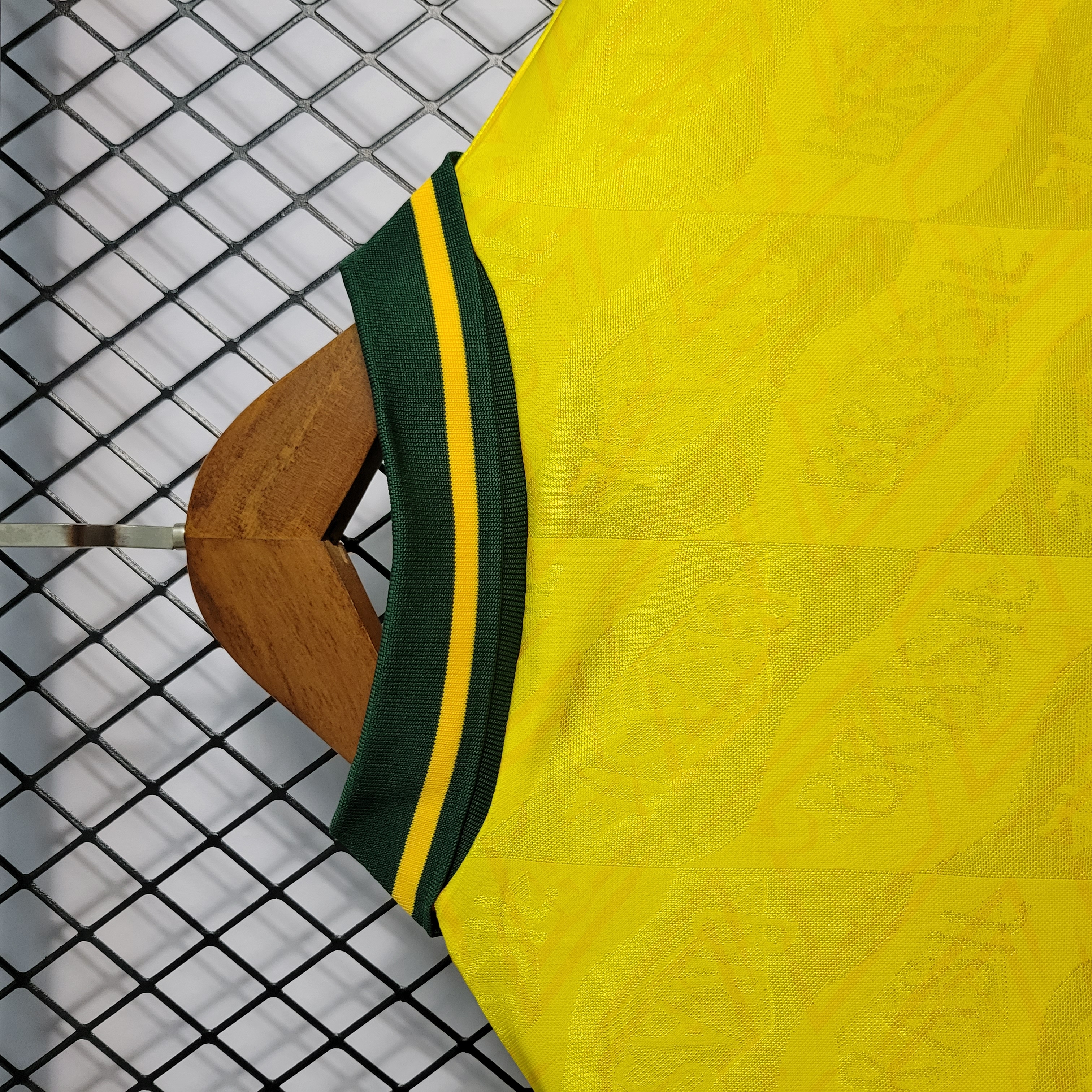 SIUjerseys-Retro Brazil 1991-93 Home Stadium Jersey