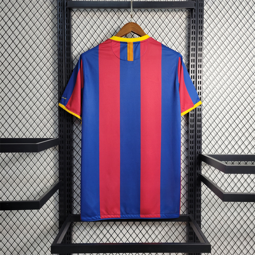 SIUjerseys-Retro Barcelona 10-11 Home Stadium Jersey