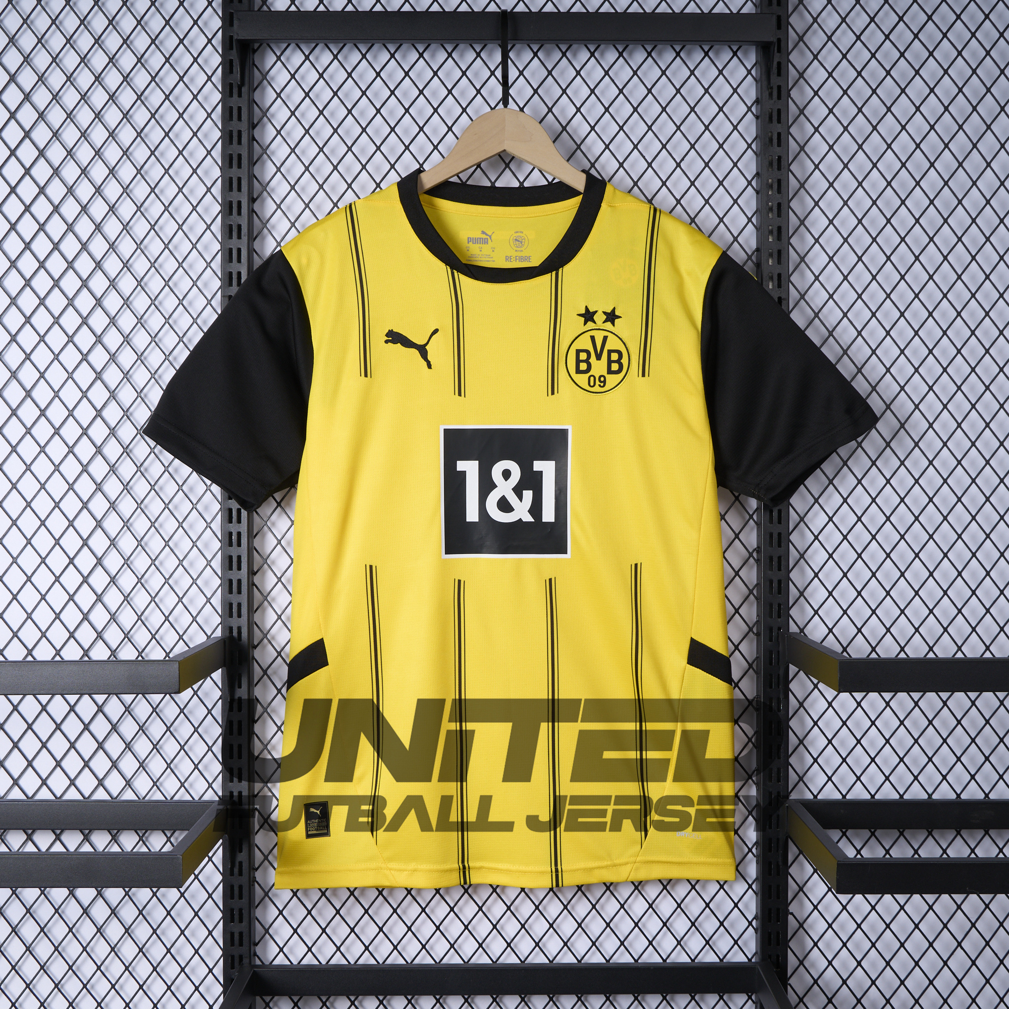Unitedfootballkit.com | Dortmund 24-25 Home Stadium Jersey - Fans Version -Customize Name, Number and Patch | Worldwide Shipping
