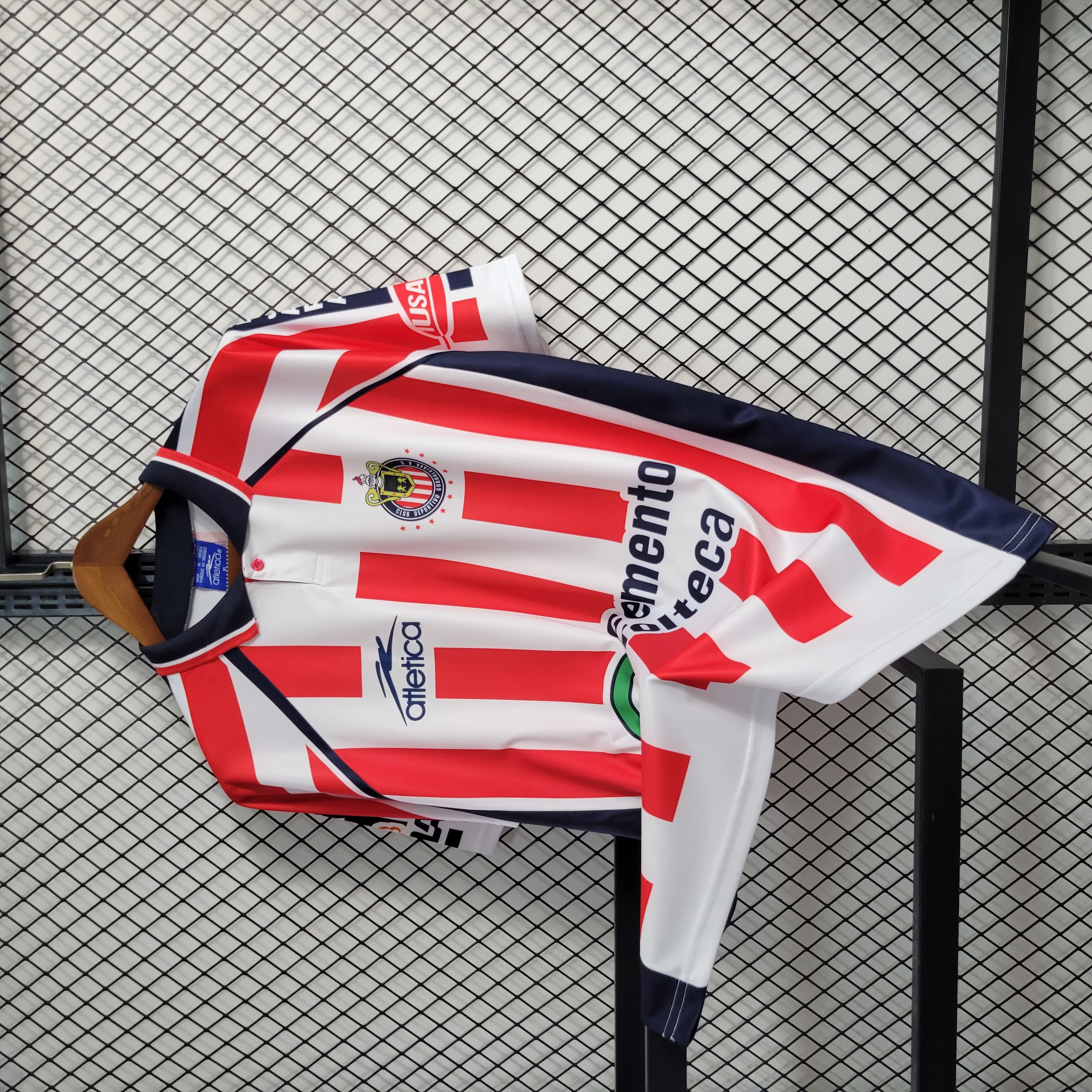 SIUjerseys-Retro Chivas de Guadalajara 02-03 Home Stadium Jersey