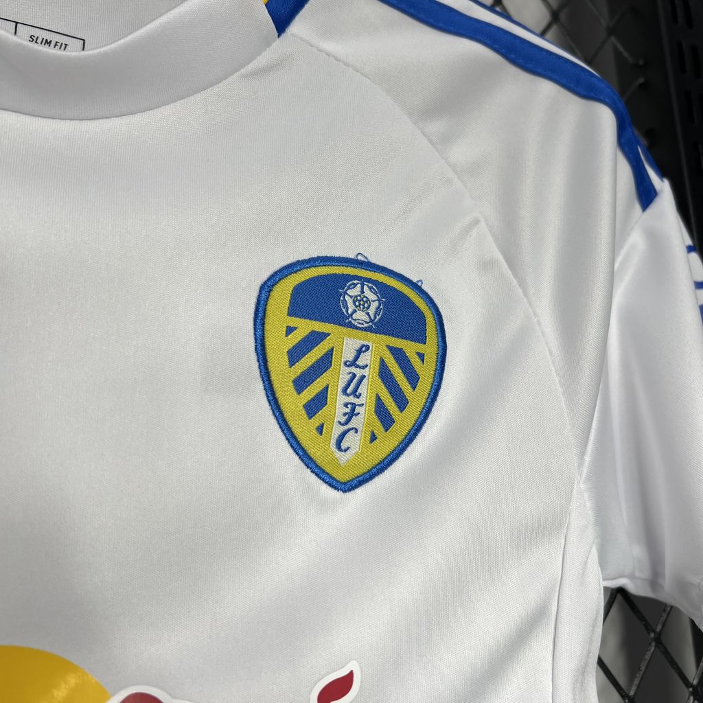 SIUjerseys-Leeds United 24-25 Home Stadium Kids Kit