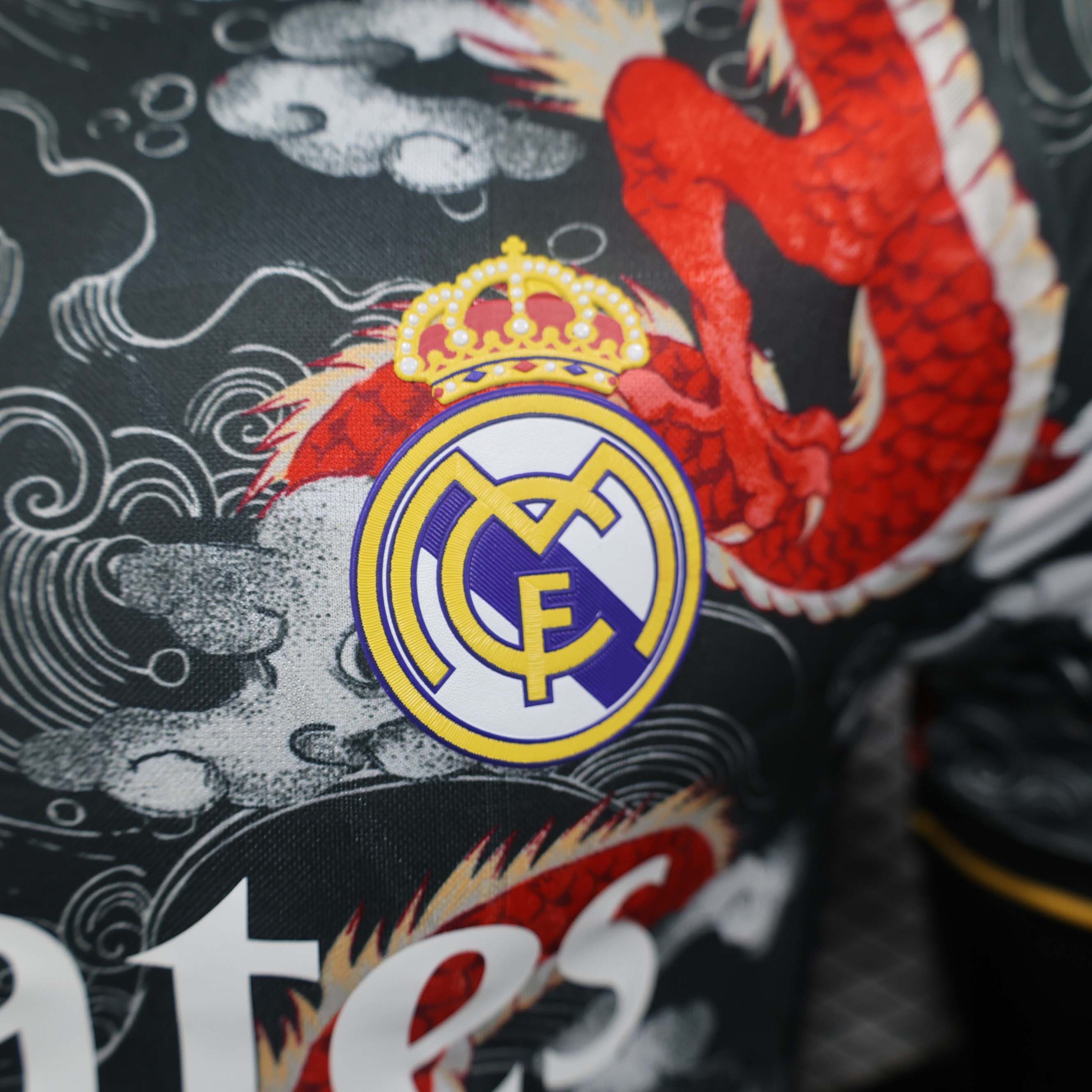 SIUjerseys-Real Madrid 23-24 Red Dragon Special Edtion Jersey - Player Version