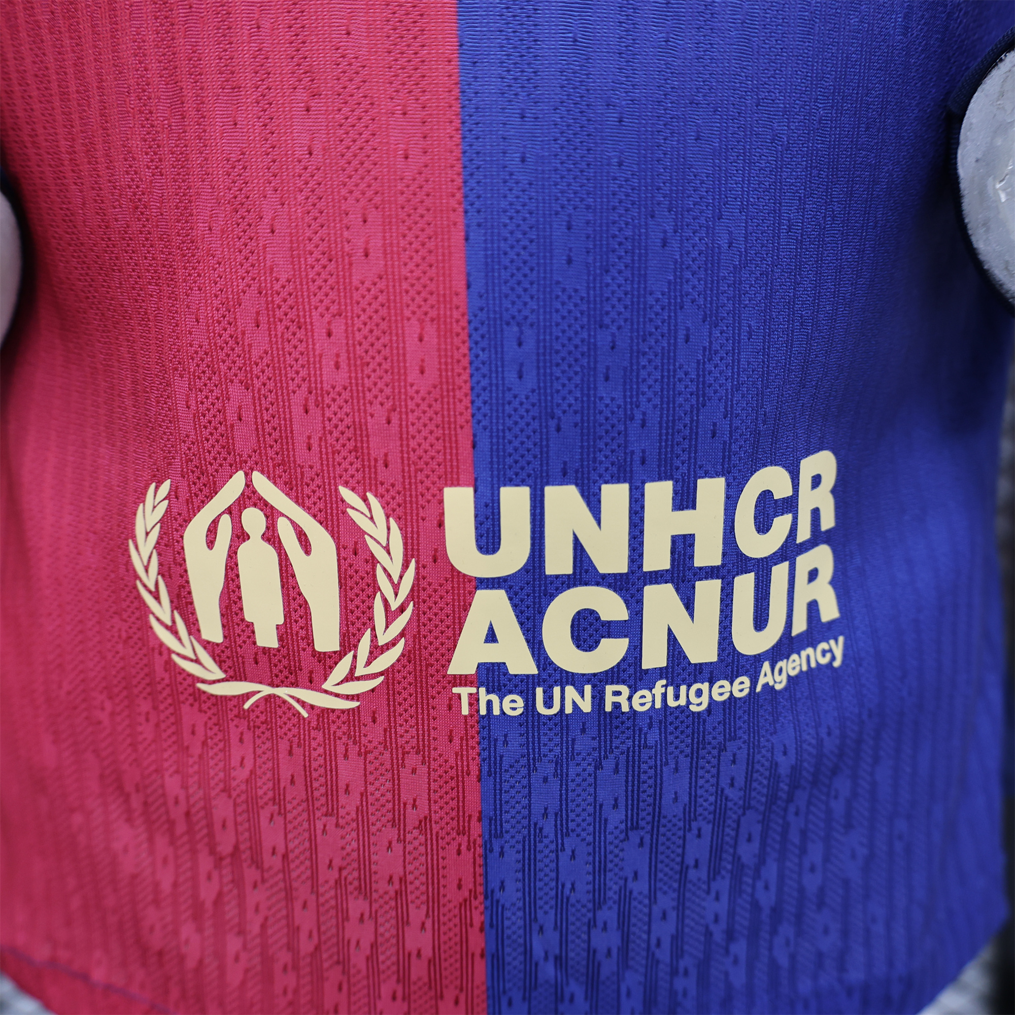 SIUjerseys-Barcelona X Coldplay 24-25 Home Co-Branded Long Sleeve Jersey - Player Version