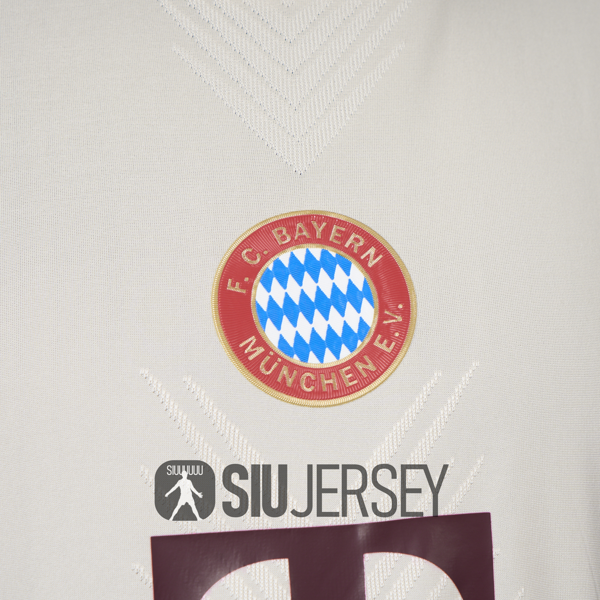 SIUjerseys-Bayern Munich 24-25 Apricot & Red Training Jersey - Player Version