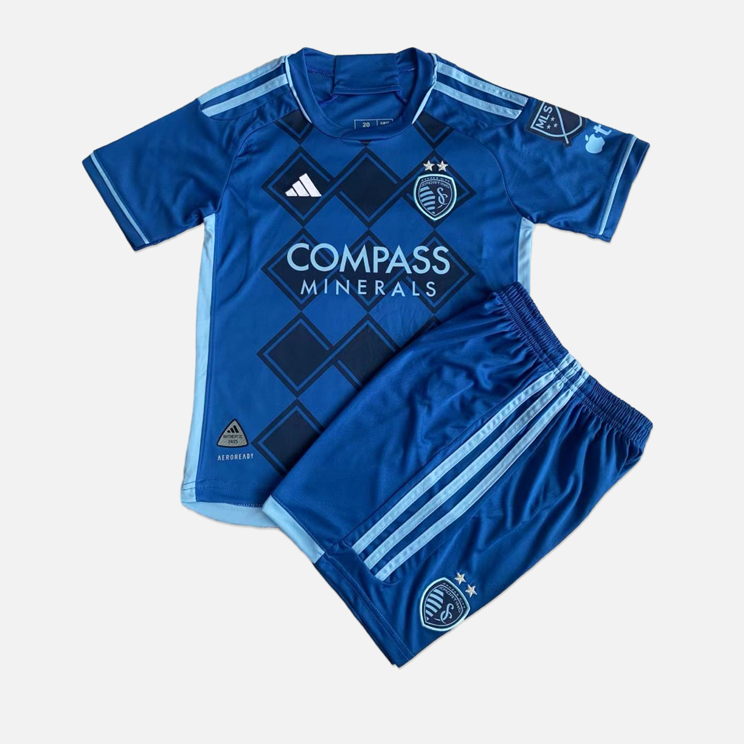 SIUjerseys-Sporting Kansas City 2024 Away Men's Adult Jersey Set - Fans Version