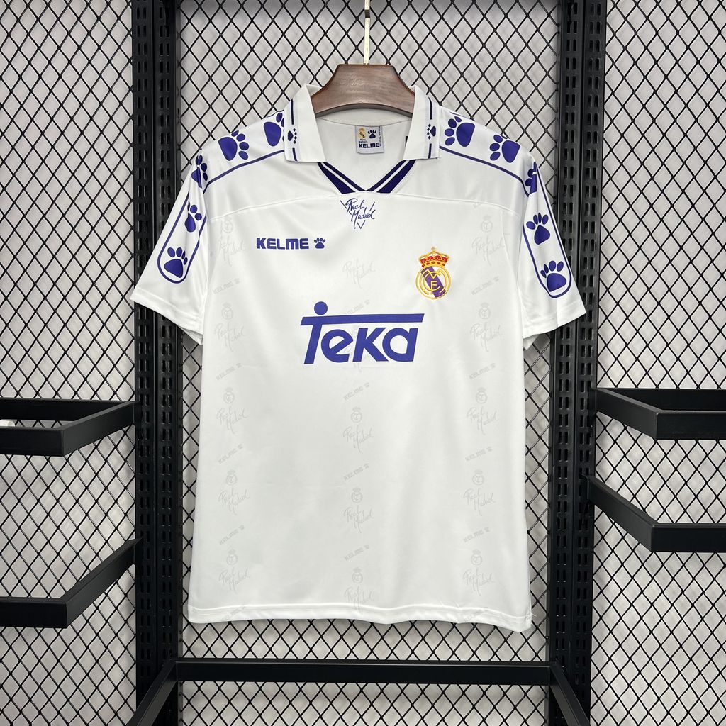 SIUjerseys-Retro Real Madrid 1994-96 Home Jersey