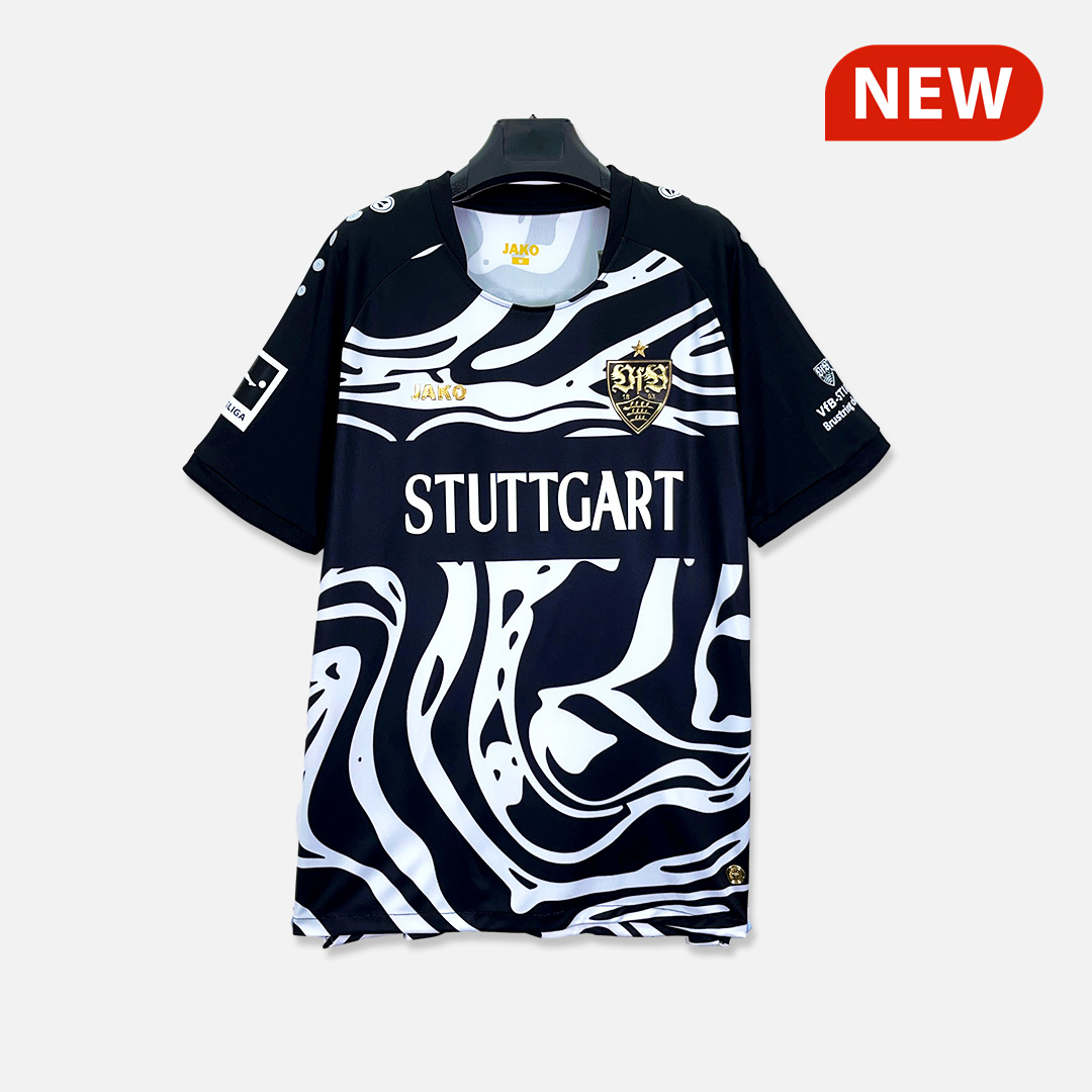 SIUjerseys-Stuttgart 23-24 Black Special Edition Jersey - Fans Version