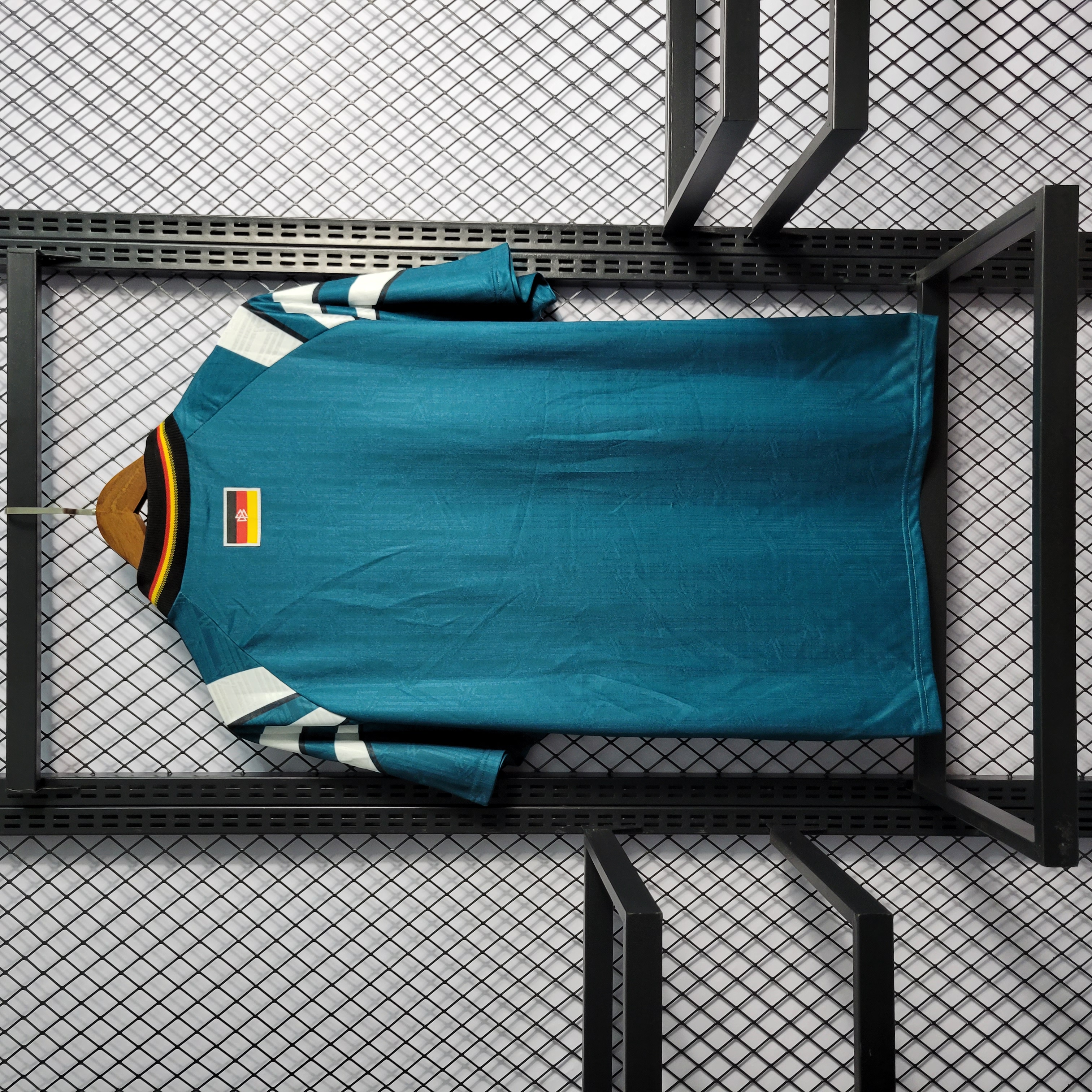 SIUjerseys-Retro Germany 1996 Away Stadium Jersey